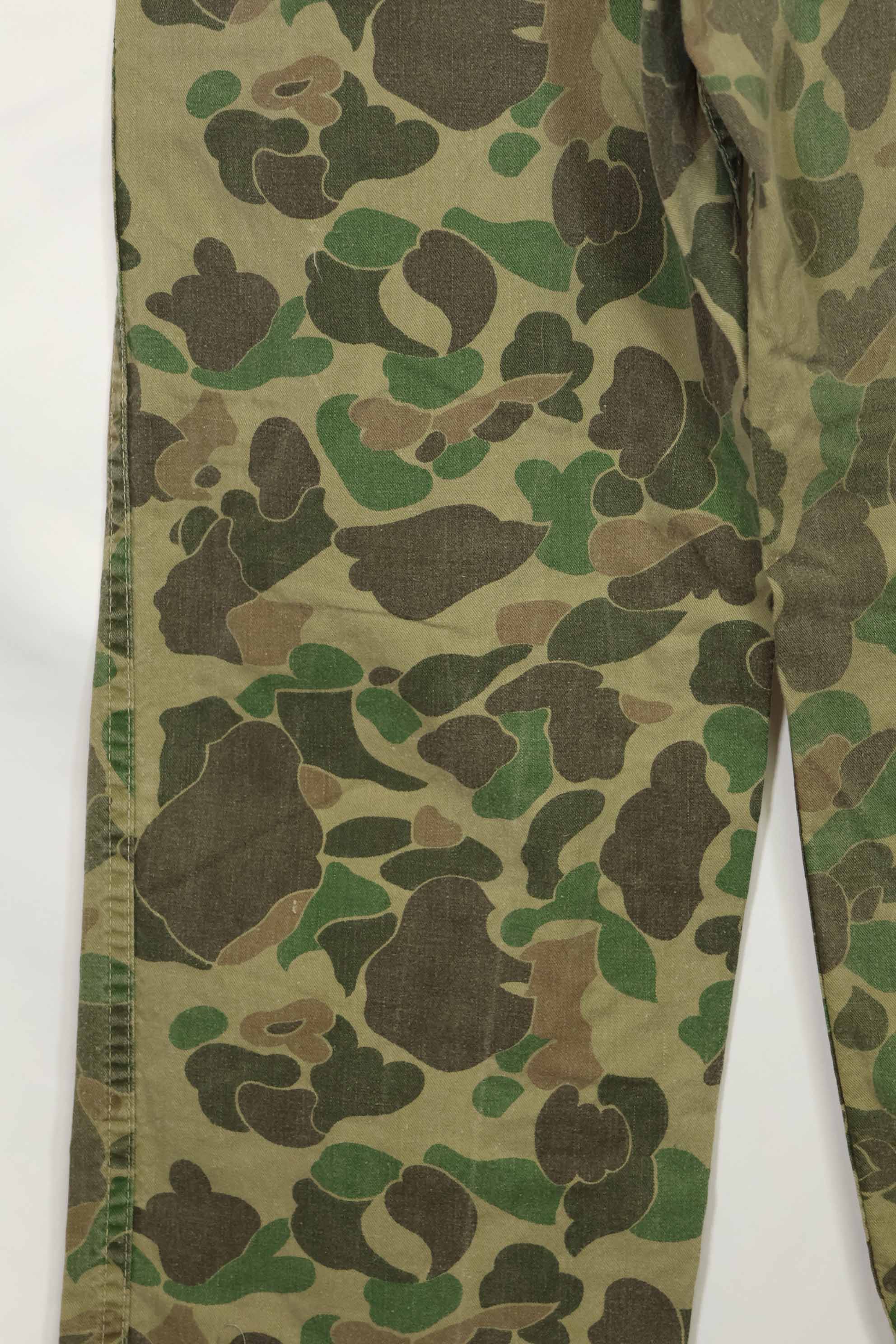 1970年代 民間品 フロッグスキン迷彩 ハンティングパンツ 中古品
