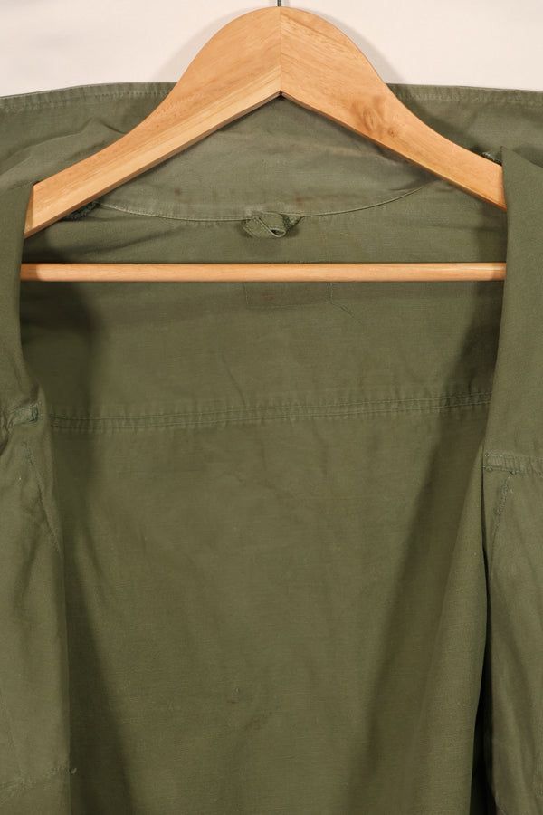 実物 1966年〜1967年頃ロット USMC 3rd Model ジャングルファティーグ ジャケット 中古品