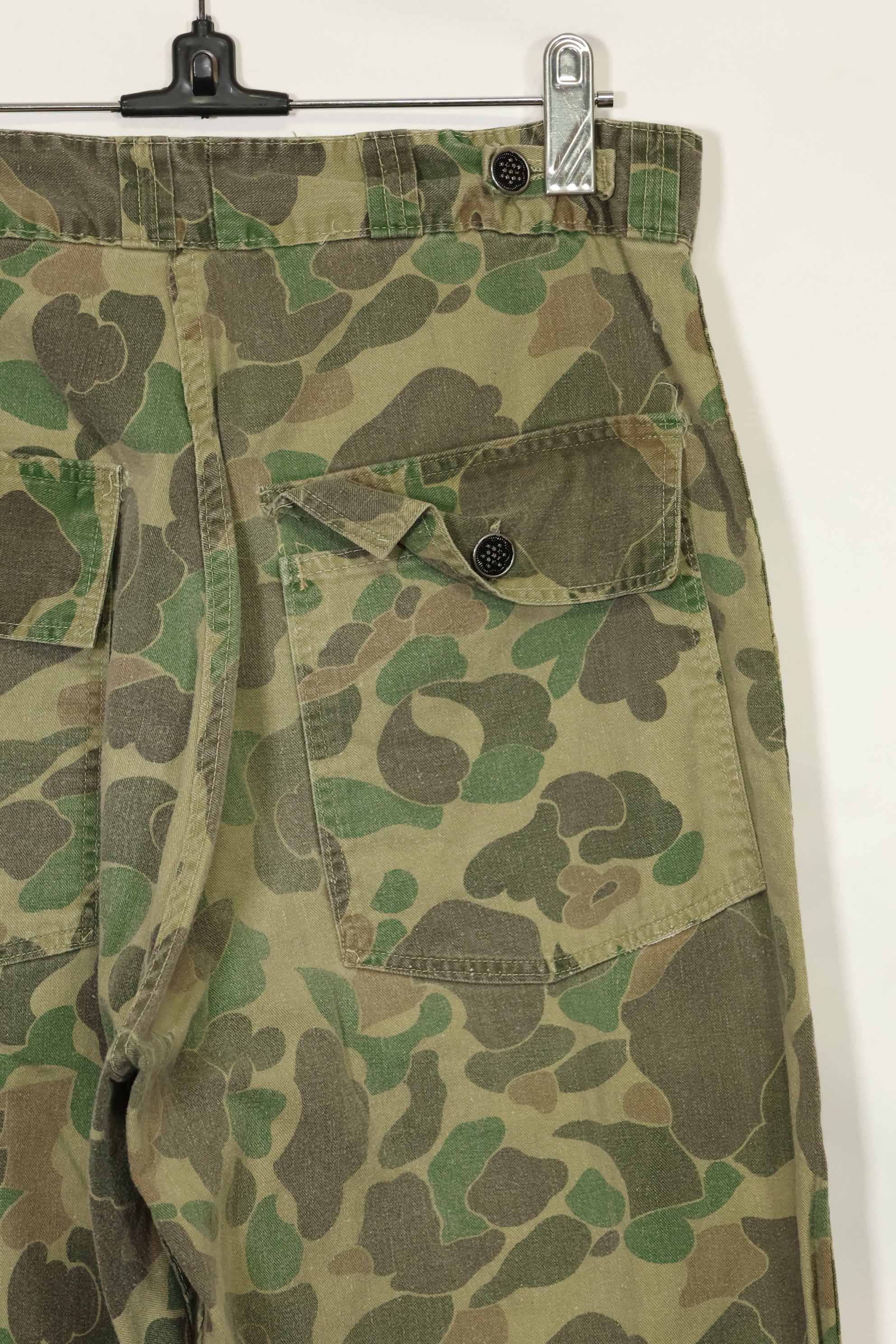 1970年代 民間品 フロッグスキン迷彩 ハンティングパンツ 中古品