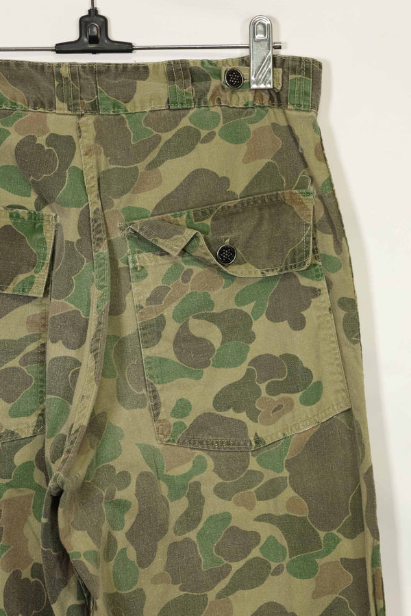 1970年代 民間品 フロッグスキン迷彩 ハンティングパンツ 中古品