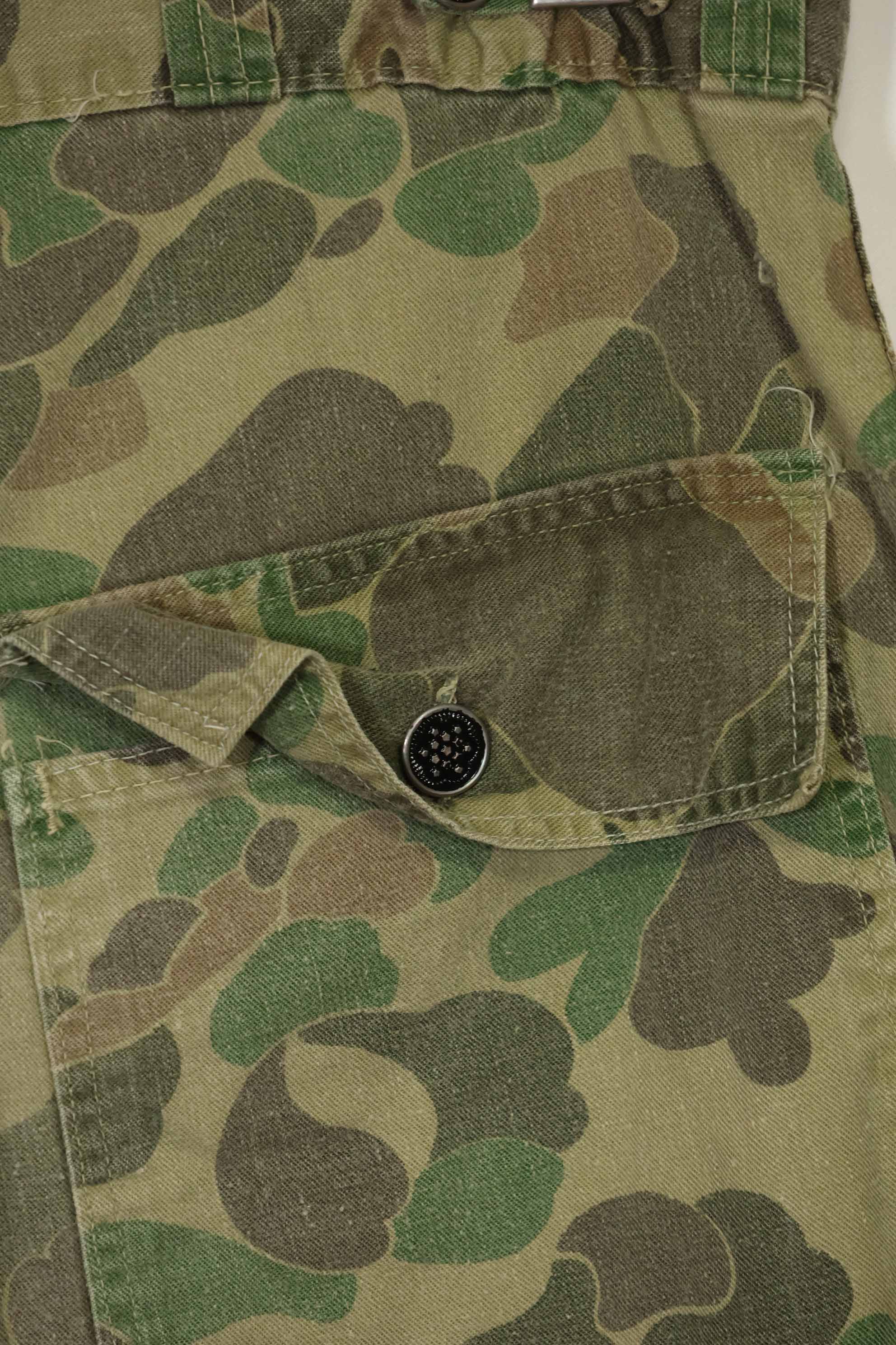 1970年代 民間品 フロッグスキン迷彩 ハンティングパンツ 中古品