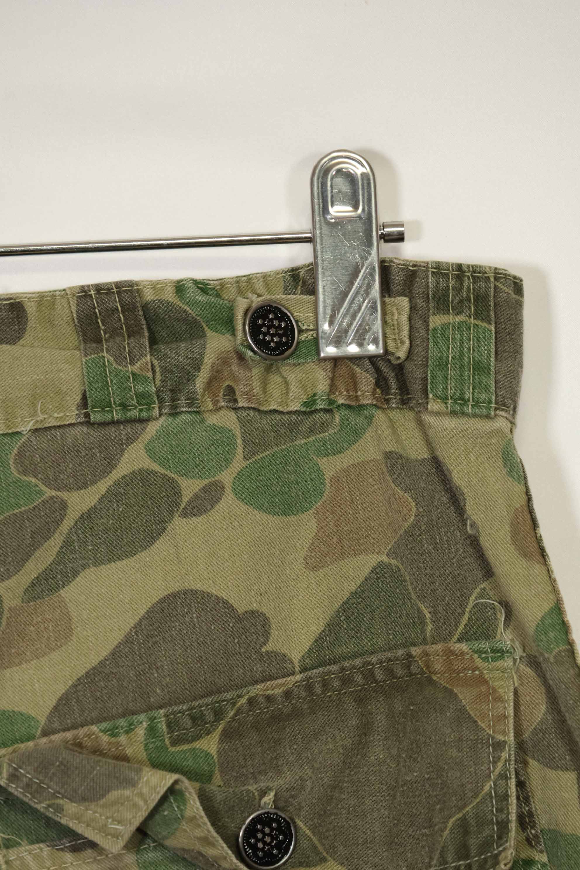 1970年代 民間品 フロッグスキン迷彩 ハンティングパンツ 中古品