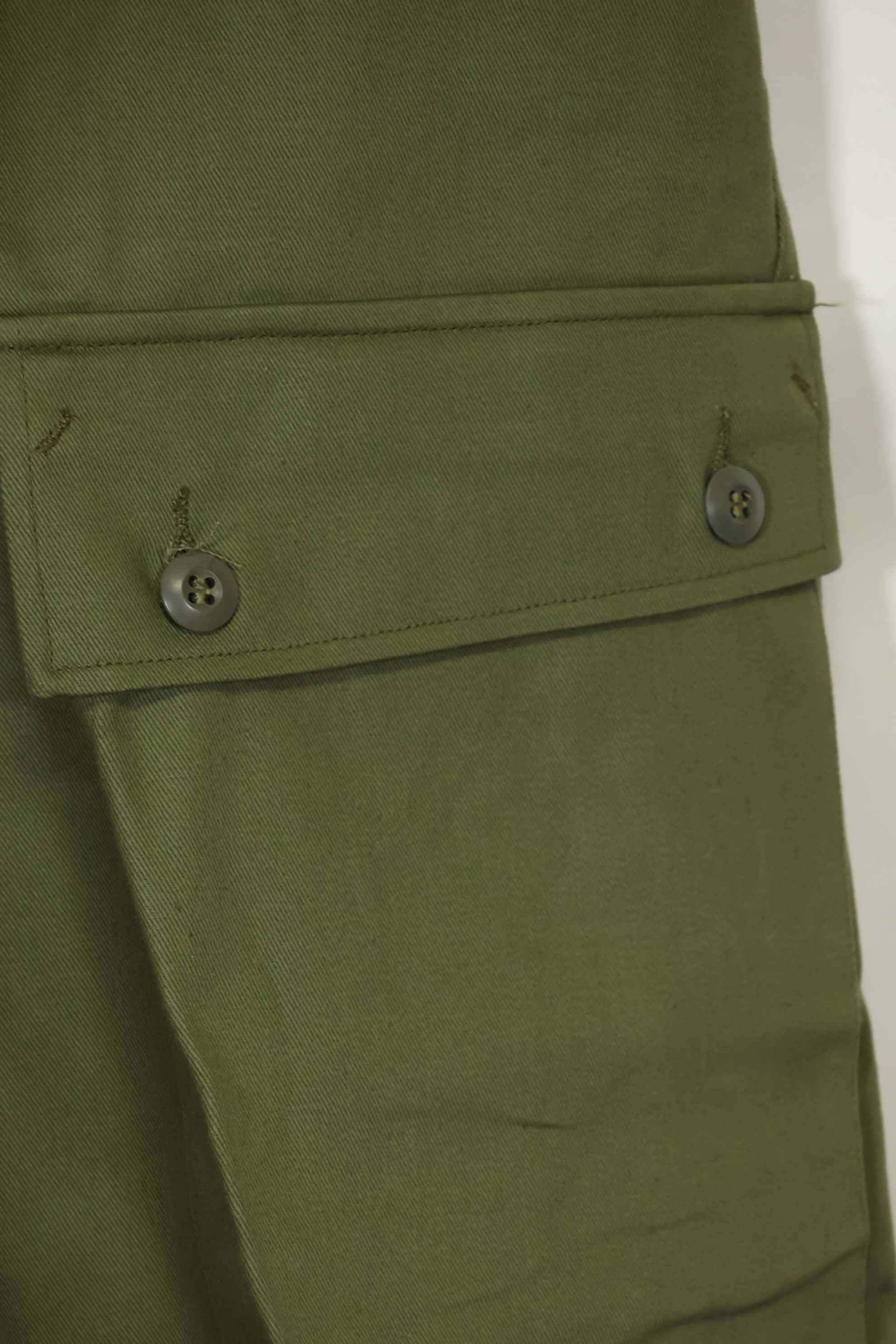 1969年製 デッドストック オーストラリア軍 OD ファティーグパンツ 未使用品