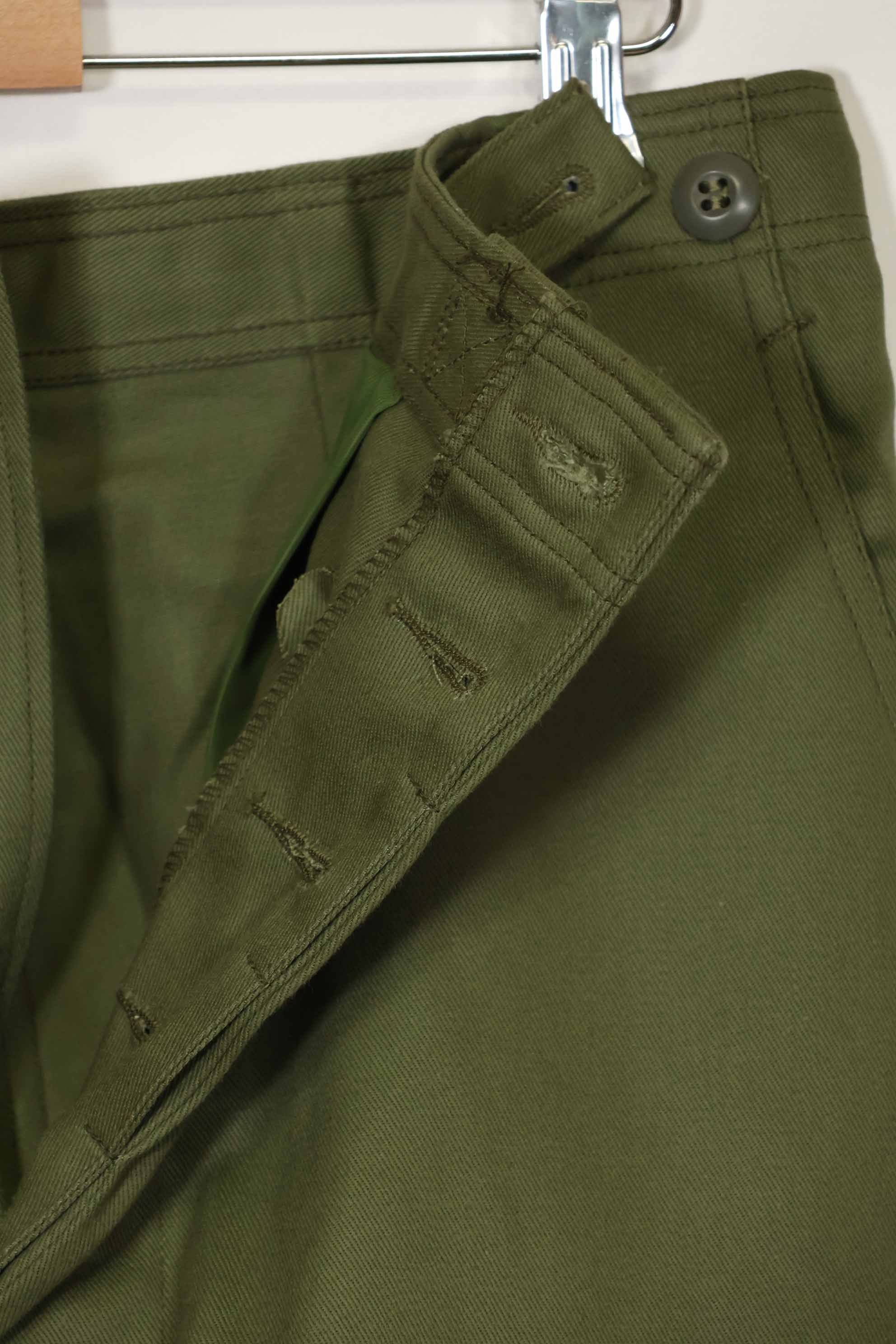 1969年製 デッドストック オーストラリア軍 OD ファティーグパンツ 未使用品