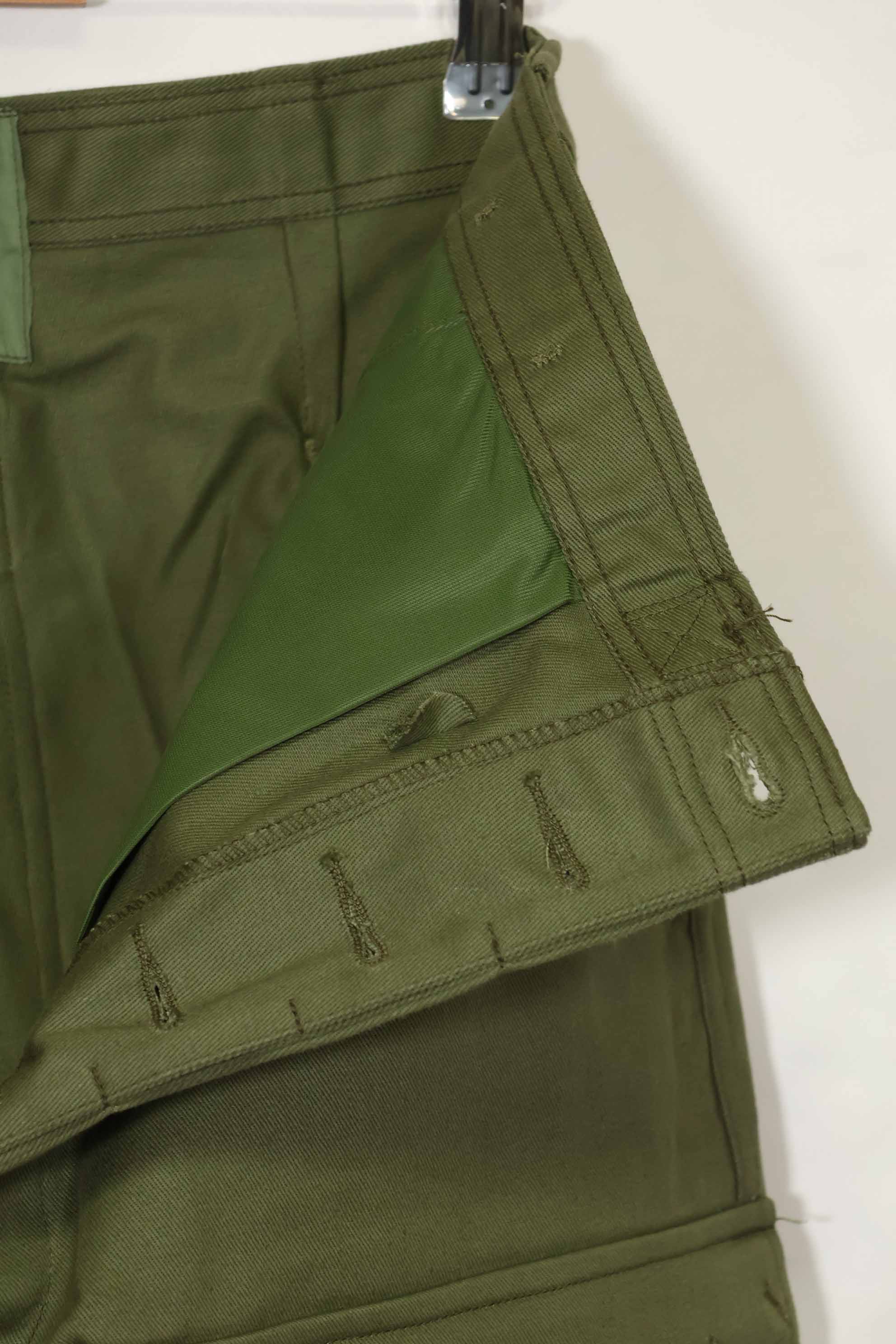 1969年製 デッドストック オーストラリア軍 OD ファティーグパンツ 未使用品