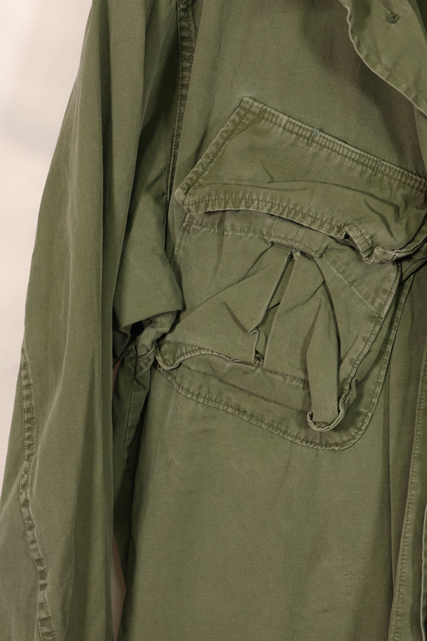 実物 1966年〜1967年頃ロット 3rd Model ジャングルファティーグ ジャケット M-R 中古品