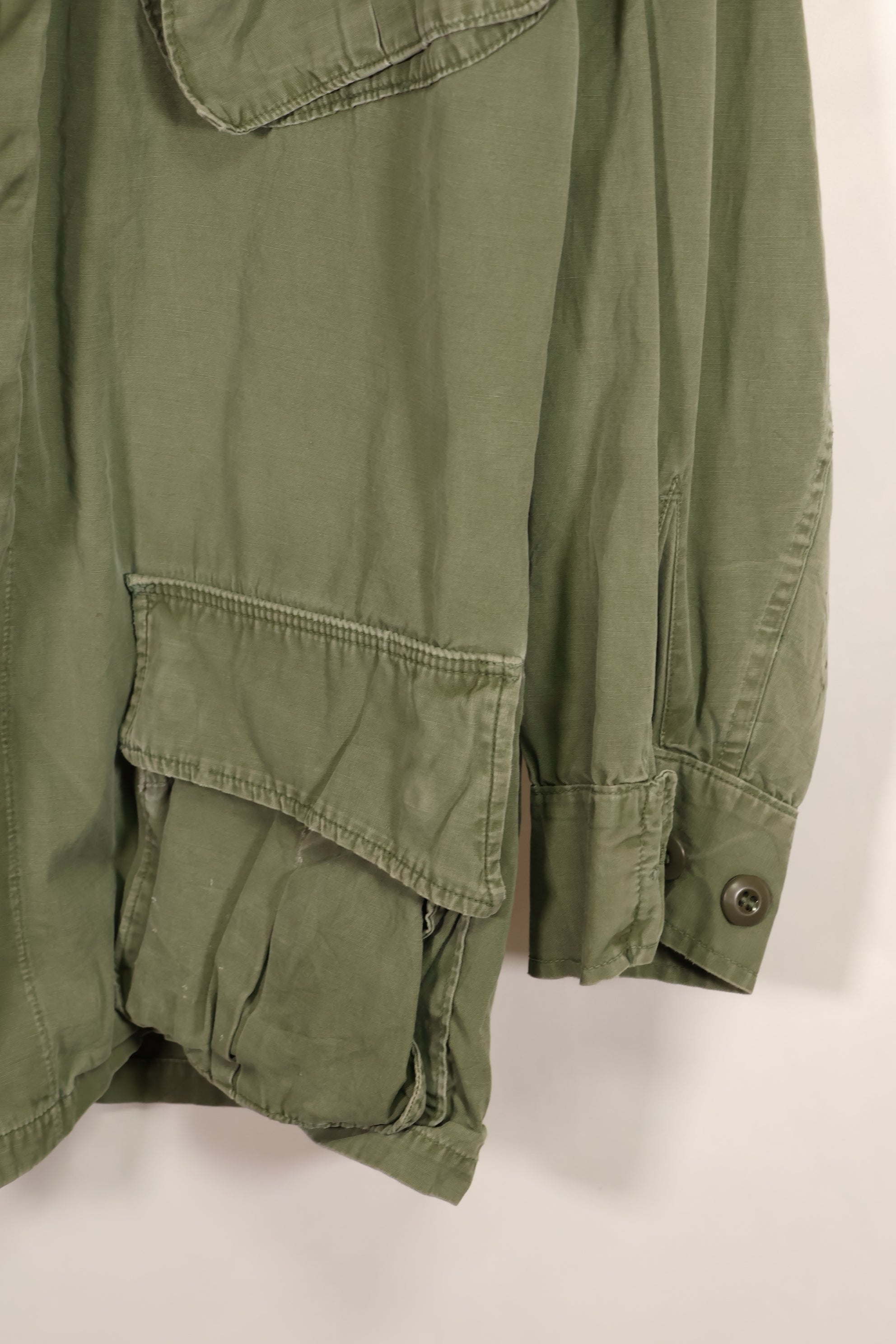 実物 1966年〜1967年頃ロット 3rd Model ジャングルファティーグ ジャケット M-R 中古品