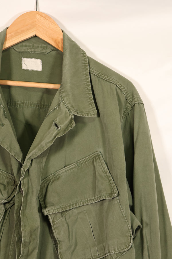 実物 1966年〜1967年頃ロット 3rd Model ジャングルファティーグ ジャケット M-R 中古品