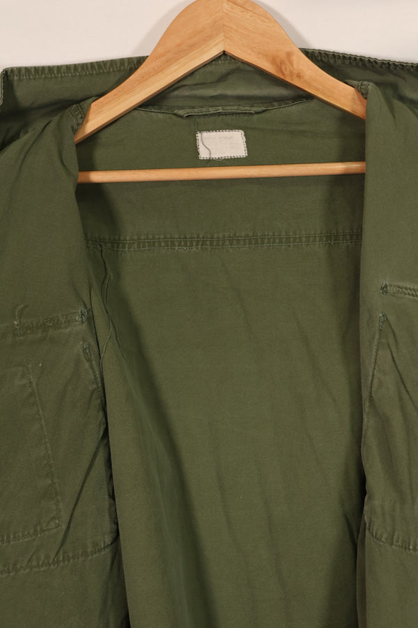 実物 1966年〜1967年頃ロット 3rd Model ジャングルファティーグ ジャケット M-R 中古品