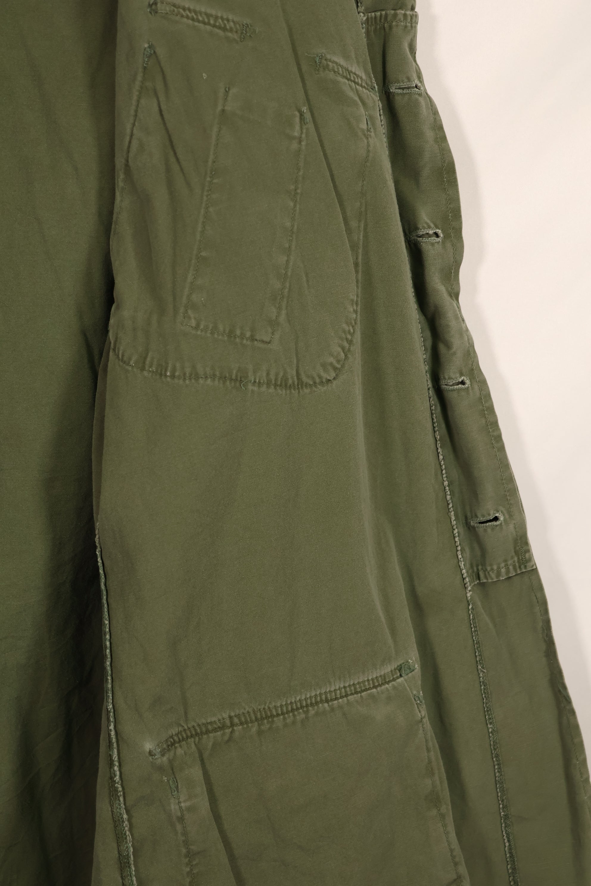 実物 1966年〜1967年頃ロット 3rd Model ジャングルファティーグ ジャケット M-R 中古品