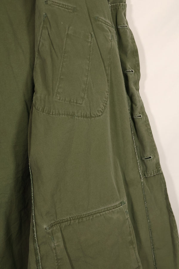 実物 1966年〜1967年頃ロット 3rd Model ジャングルファティーグ ジャケット M-R 中古品