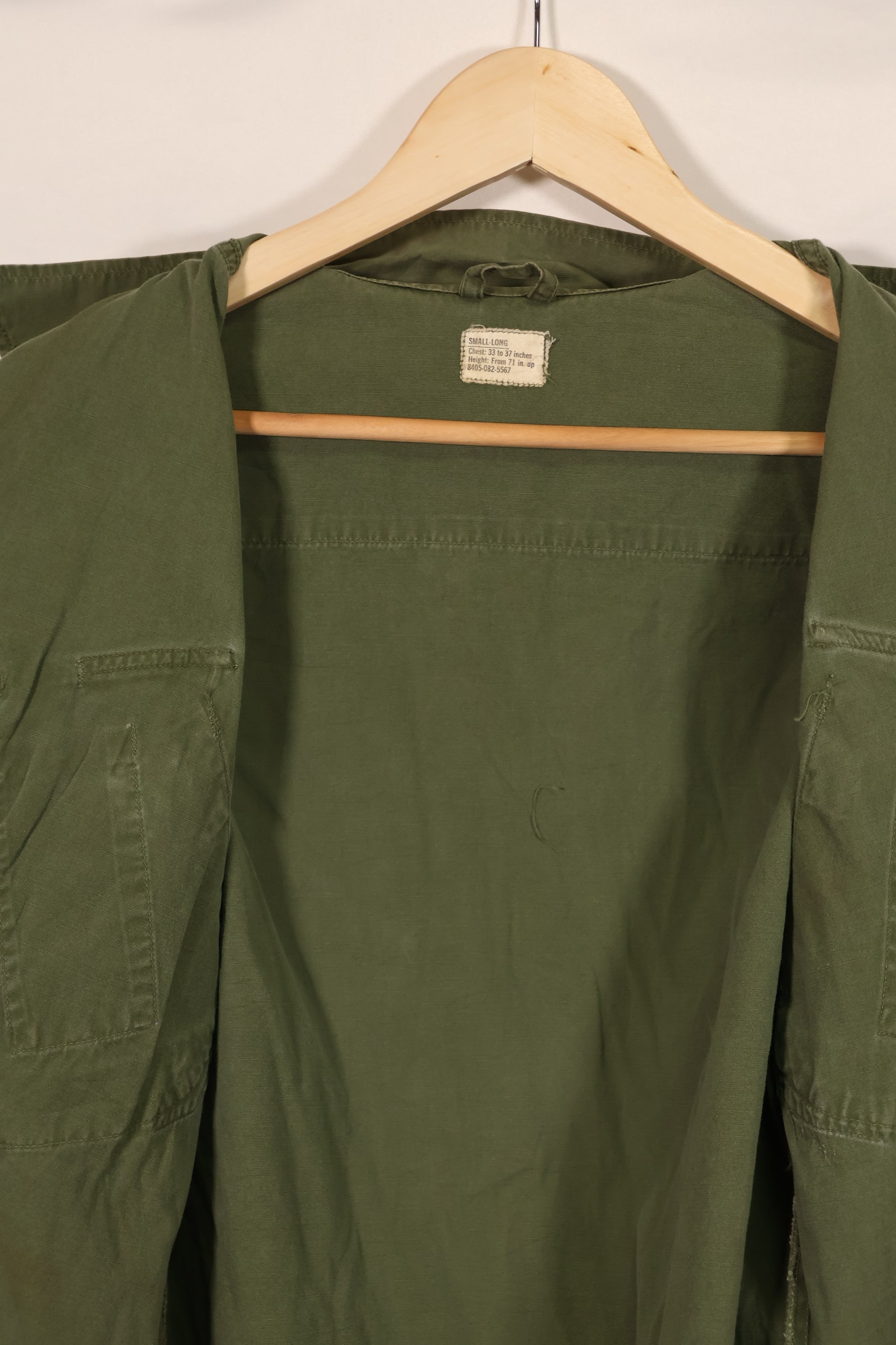 実物 1966年〜1967年頃ロット 3rd Model ジャングルファティーグ ジャケット S-L 中古品