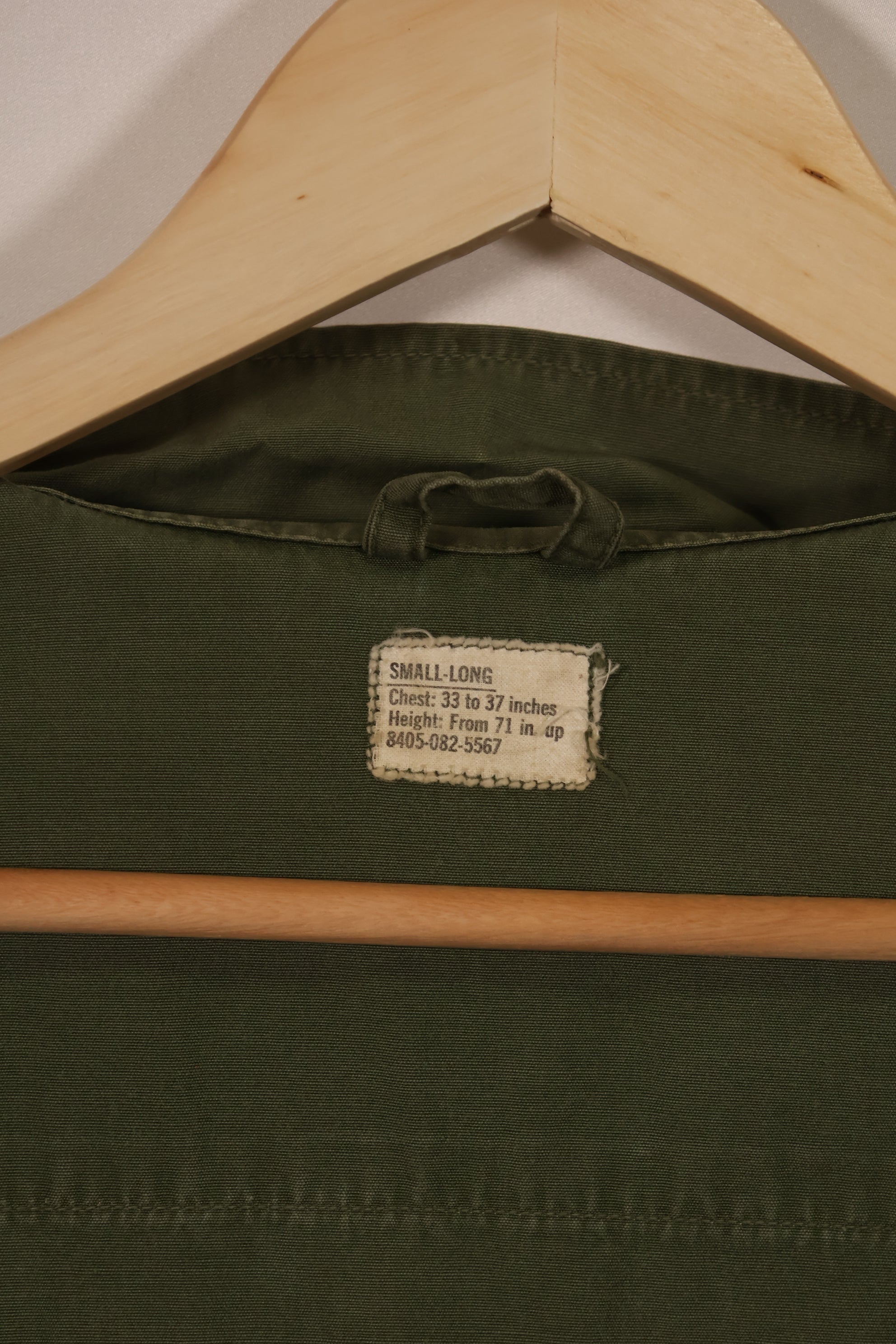 実物 1966年〜1967年頃ロット 3rd Model ジャングルファティーグ ジャケット S-L 中古品