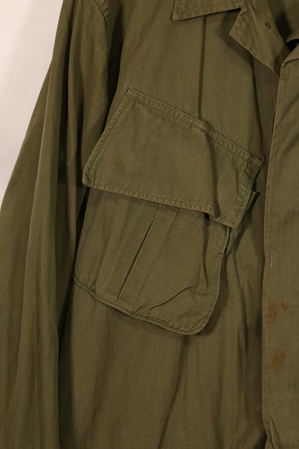 実物 1966年〜1967年頃ロット 3rd Model ジャングルファティーグ ジャケット 折衷型 S-R 中古品