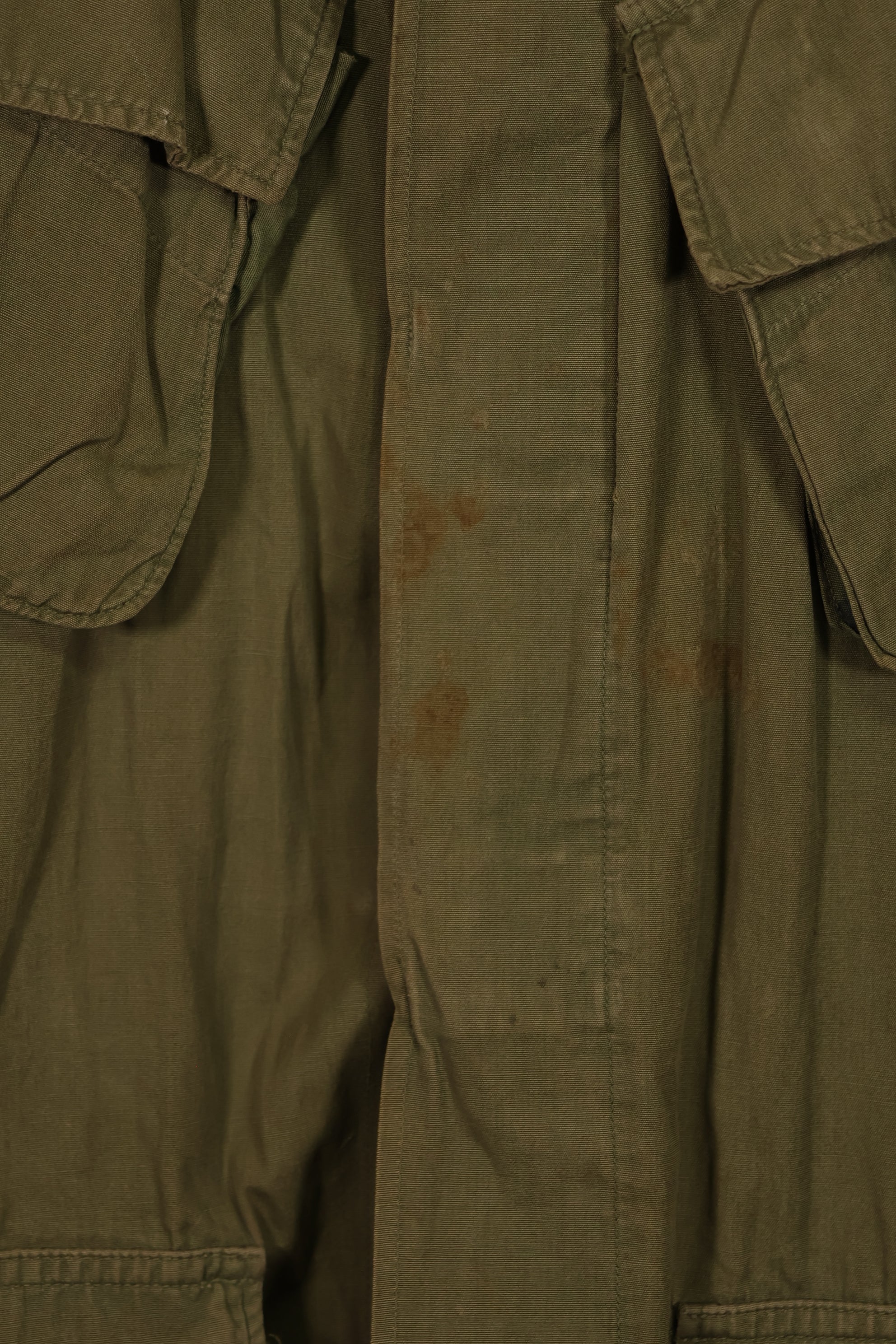 実物 1966年〜1967年頃ロット 3rd Model ジャングルファティーグ ジャケット 折衷型 S-R 中古品