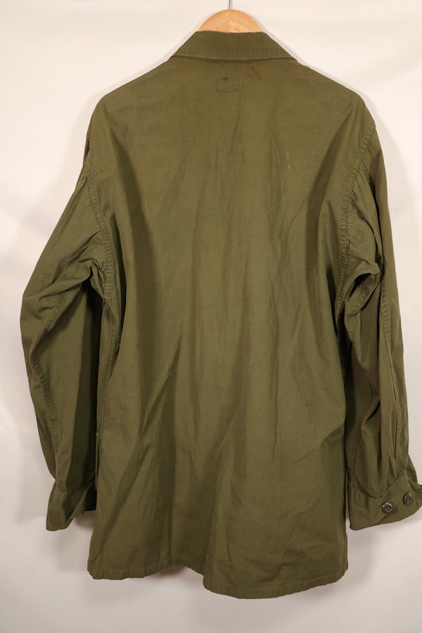 実物 1966年〜1967年頃ロット 3rd Model ジャングルファティーグ ジャケット 折衷型 S-R 中古品
