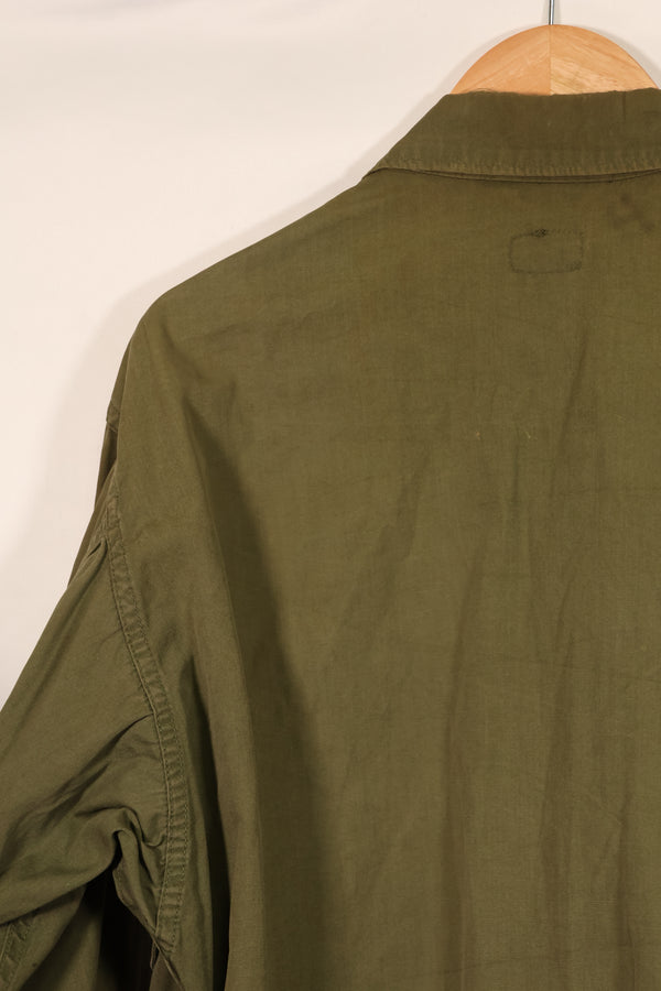 実物 1966年〜1967年頃ロット 3rd Model ジャングルファティーグ ジャケット 折衷型 S-R 中古品