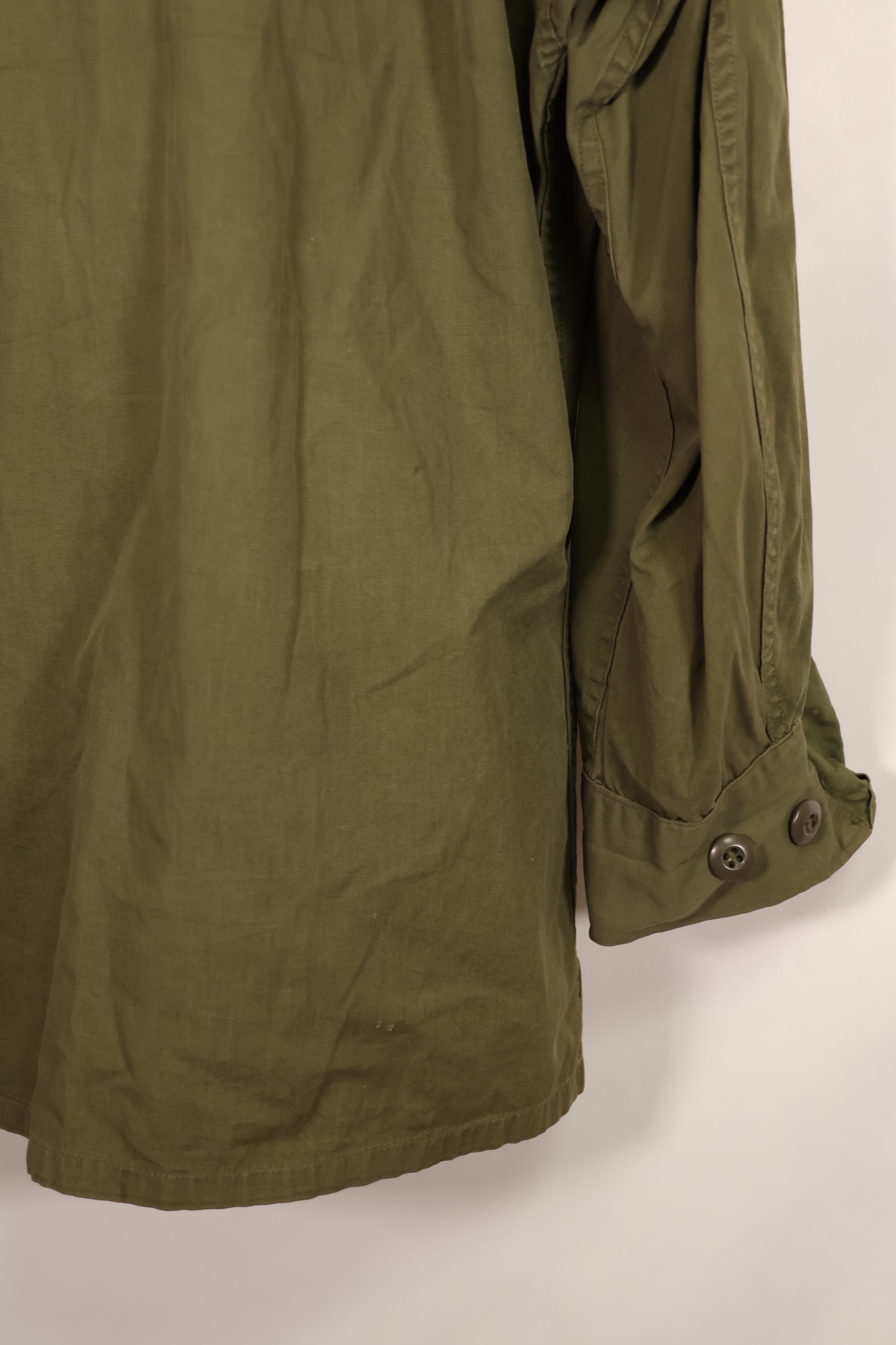 実物 1966年〜1967年頃ロット 3rd Model ジャングルファティーグ ジャケット 折衷型 S-R 中古品