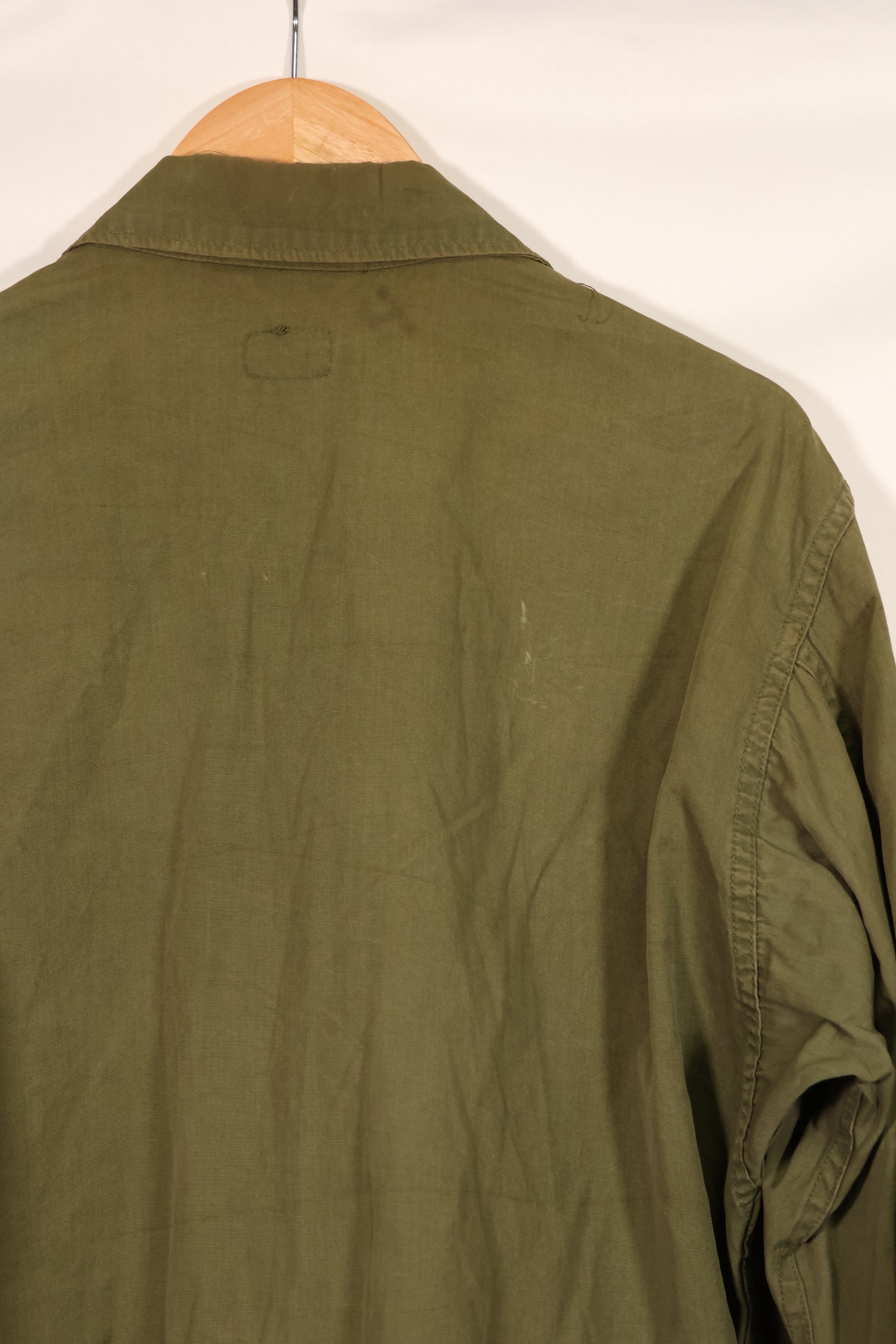 実物 1966年〜1967年頃ロット 3rd Model ジャングルファティーグ ジャケット 折衷型 S-R 中古品