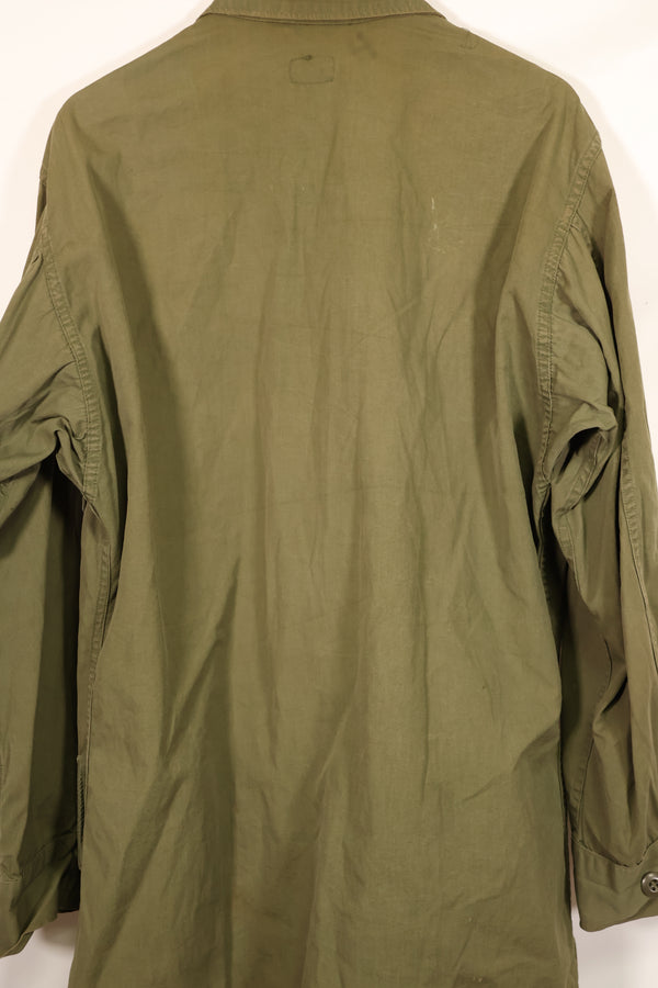 実物 1966年〜1967年頃ロット 3rd Model ジャングルファティーグ ジャケット 折衷型 S-R 中古品