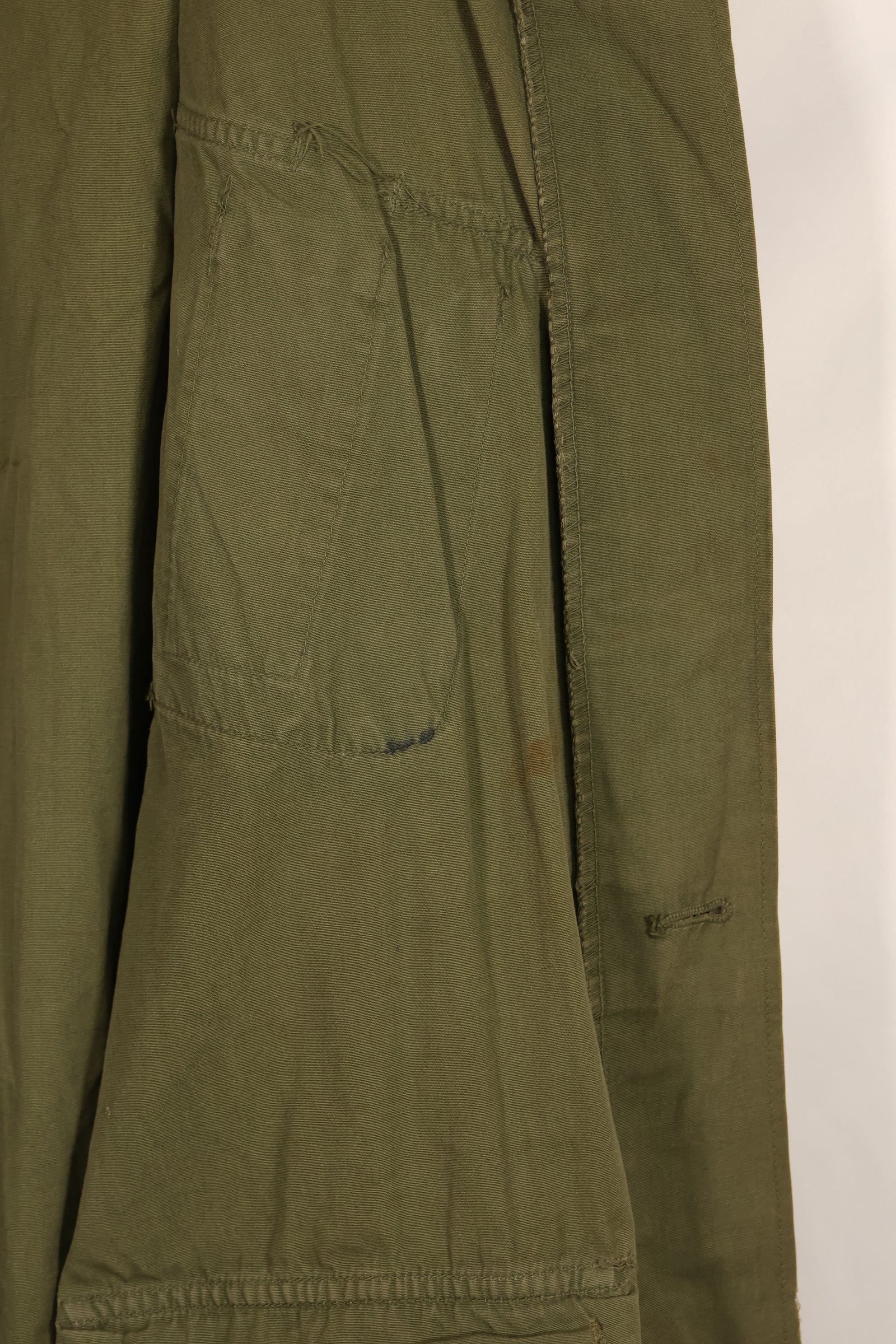 実物 1966年〜1967年頃ロット 3rd Model ジャングルファティーグ ジャケット 折衷型 S-R 中古品