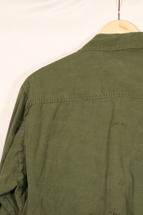 実物 1970年製 4th Model ジャングルファティーグ ジャケット M-S 中古品