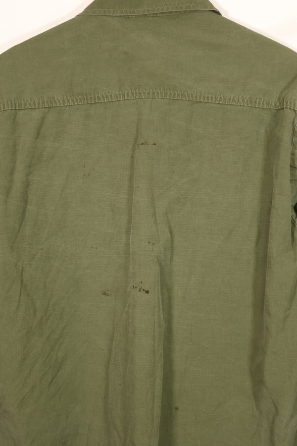 実物 1970年製 4th Model ジャングルファティーグ ジャケット M-S 中古品