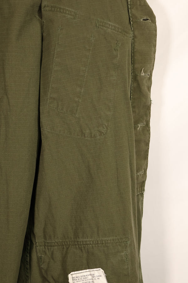 実物 1969年製 4th Model ジャングルファティーグ ジャケット M-R 中古品