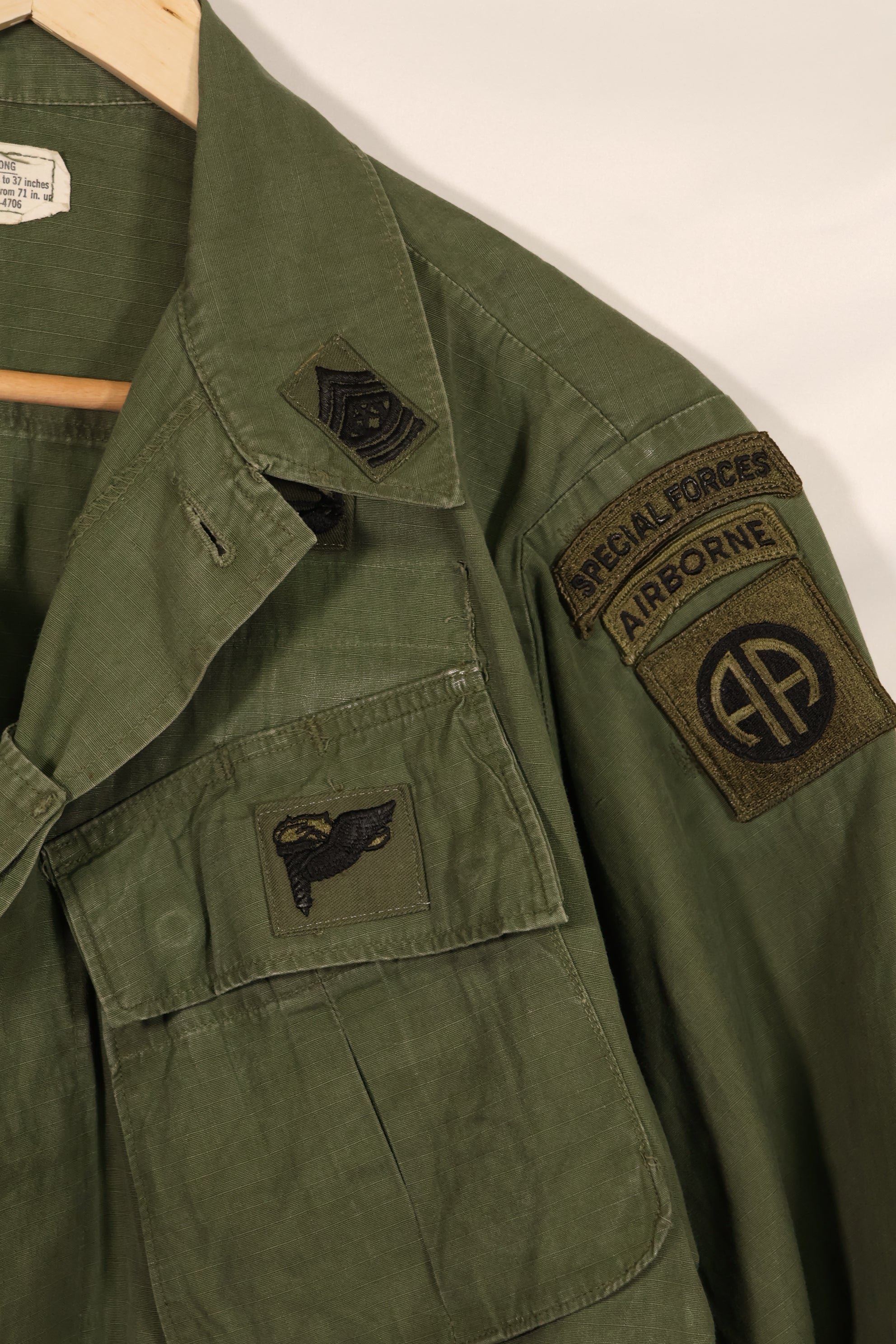 実物 1969年製 4th Model ジャングルファティーグ ジャケット S-L 中古品