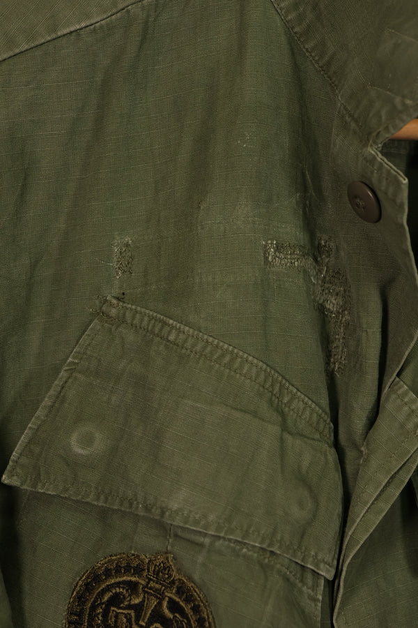 実物 1969年製 4th Model ジャングルファティーグ ジャケット S-L 中古品