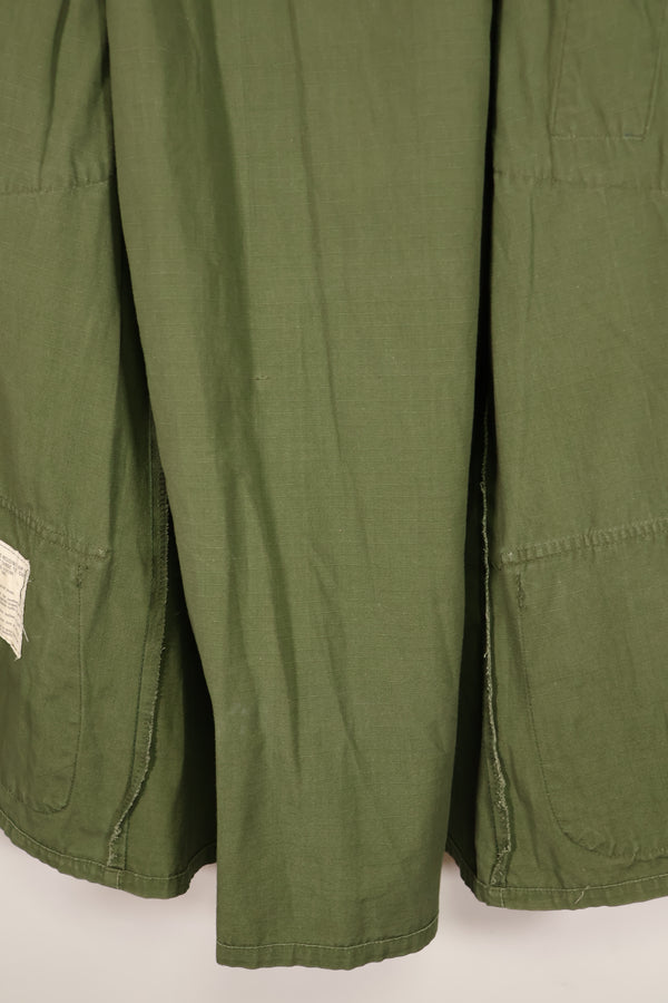 実物 1970年製 4th Model ジャングルファティーグ ジャケット M-R 初付けパッチ 中古品