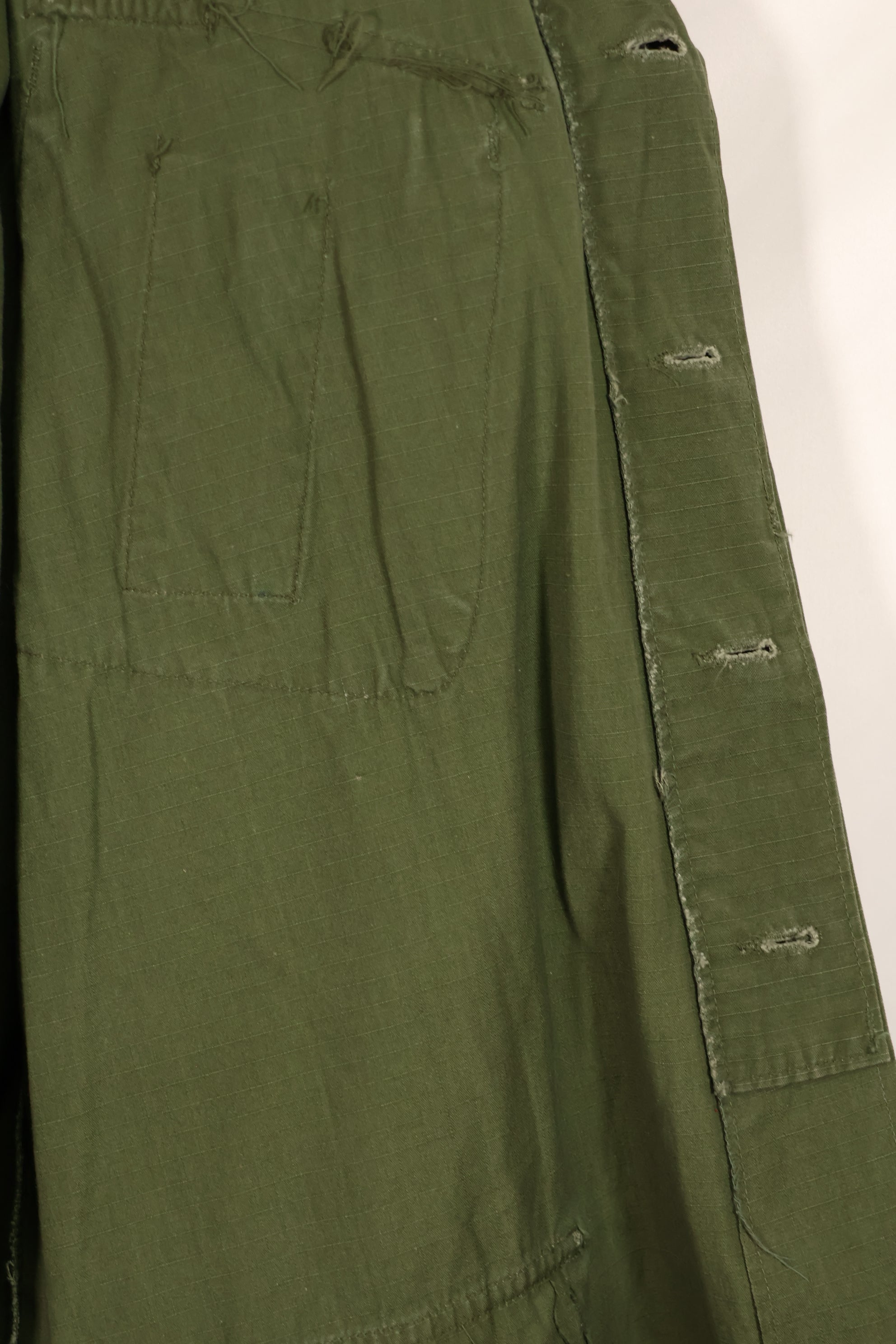 実物 1970年製 4th Model ジャングルファティーグ ジャケット M-R 初付けパッチ 中古品