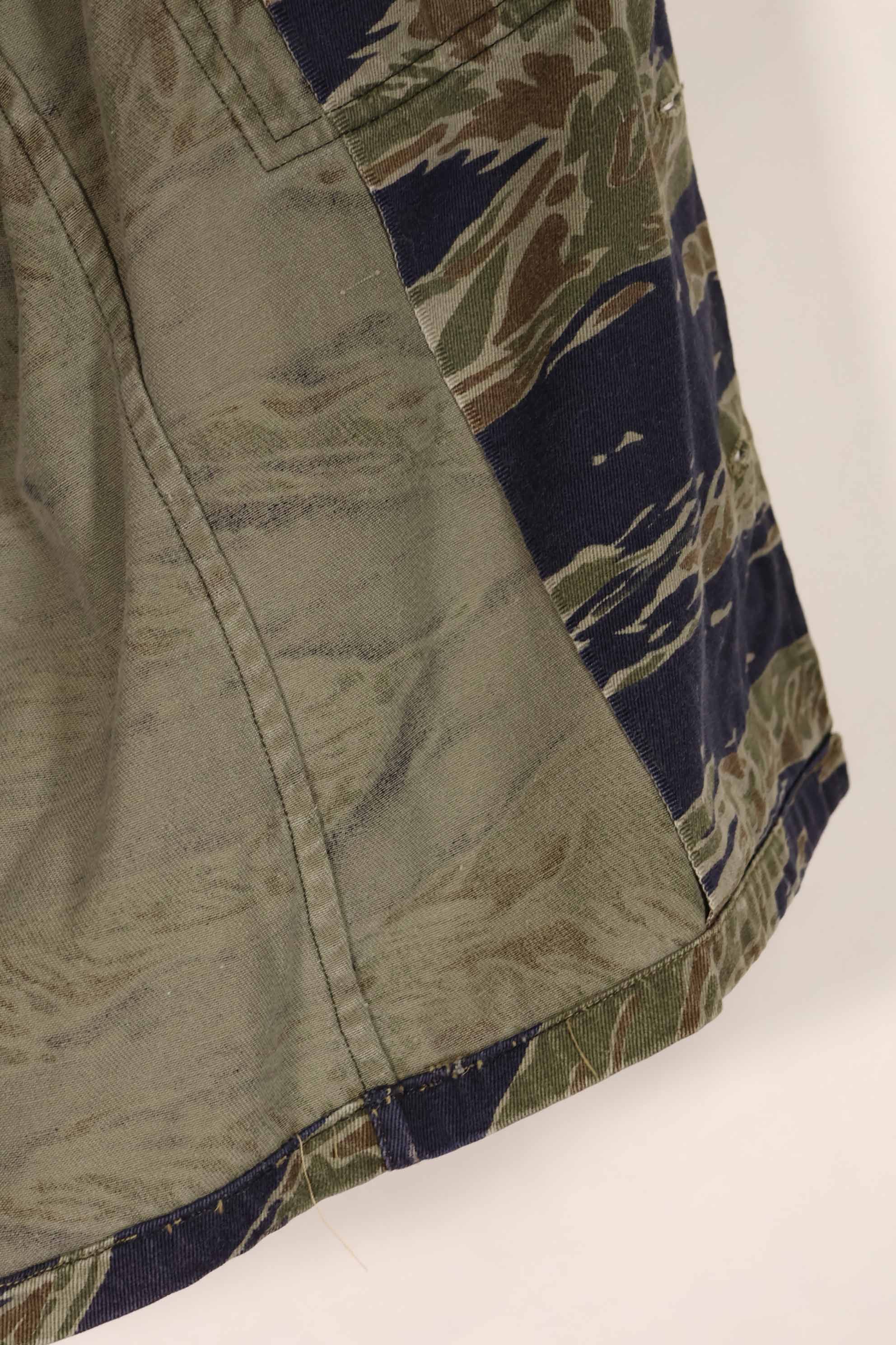 実物 子供用 スーベニア品 シルバータイガーストライプ シャツ 中古品