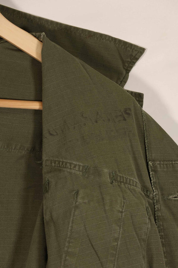 実物 1968年製 4th Model ジャングルファティーグ ジャケット S-R 中古品