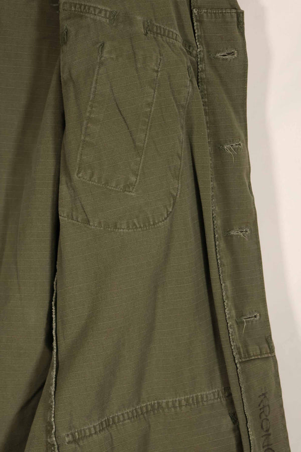 実物 1968年製 4th Model ジャングルファティーグ ジャケット S-R 中古品