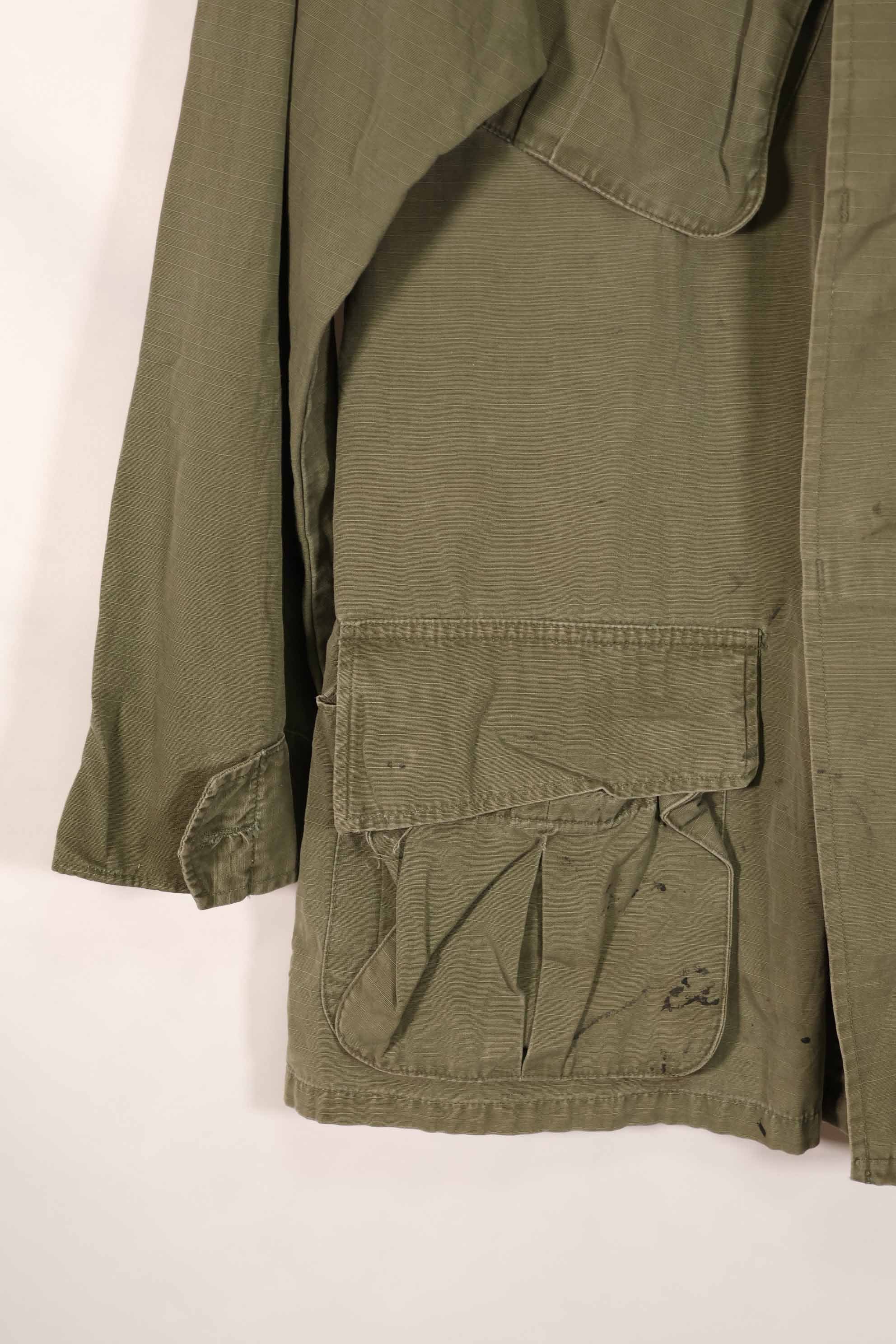 実物 製造年不明 4th Model ジャングルファティーグ ジャケット M-R 中古品