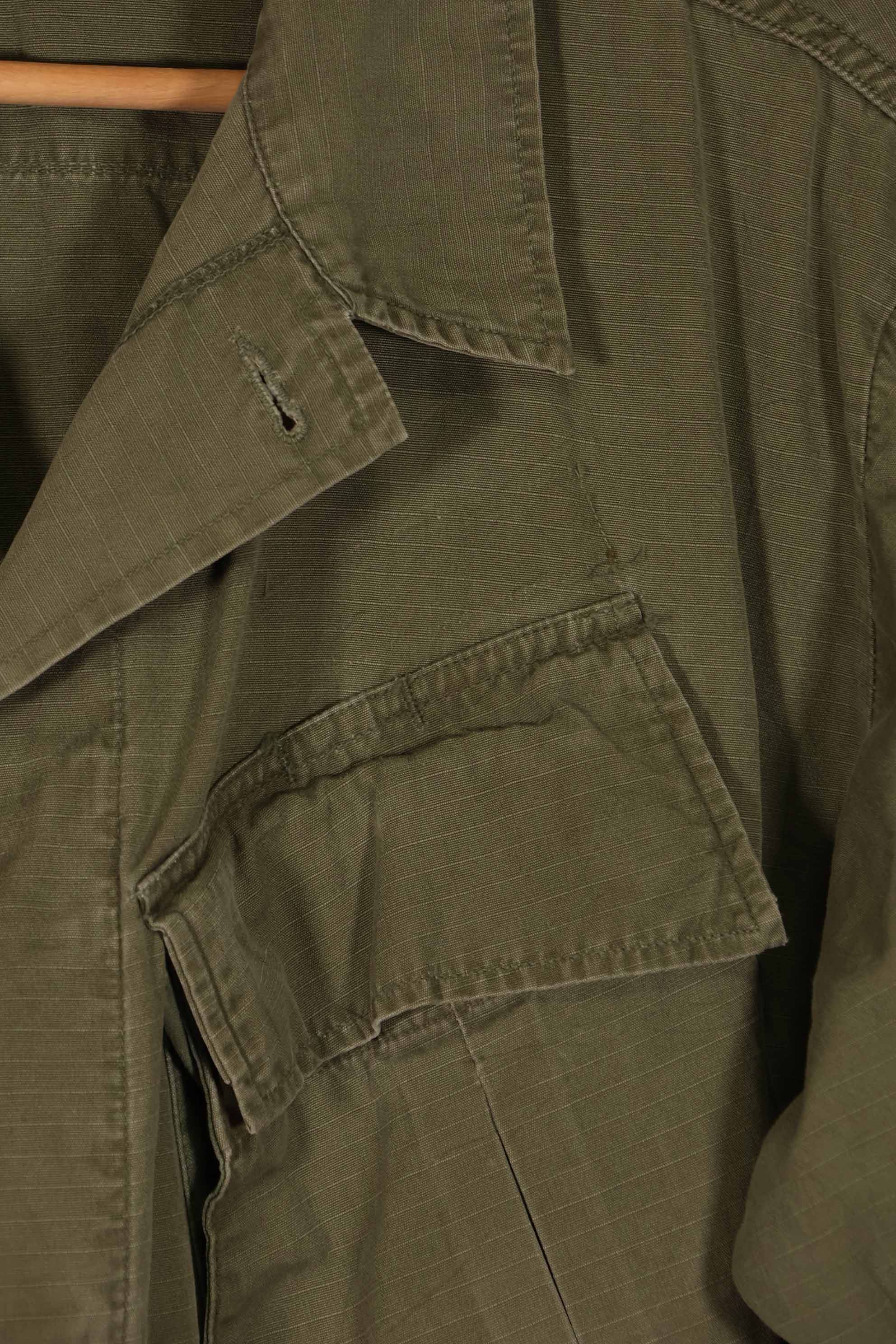 実物 製造年不明 4th Model ジャングルファティーグ ジャケット M-R 中古品