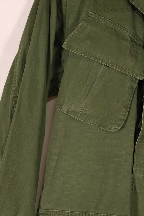 実物 1969年製 4th Model ジャングルファティーグ ジャケット 82空挺師団 S-R 中古品