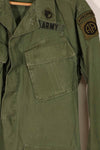 実物 1969年製 4th Model ジャングルファティーグ ジャケット 82空挺師団 S-R 中古品