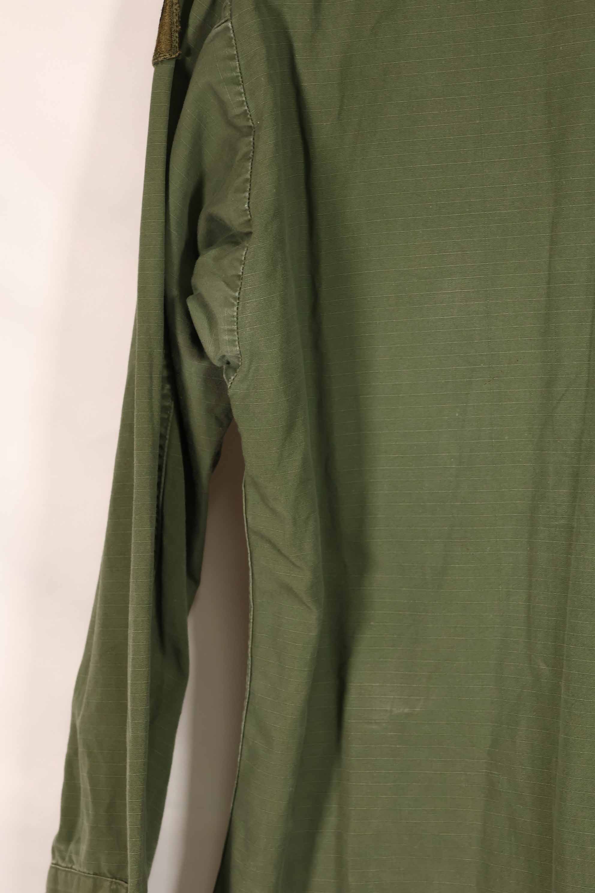 実物 1969年製 4th Model ジャングルファティーグ ジャケット 82空挺師団 S-R 中古品