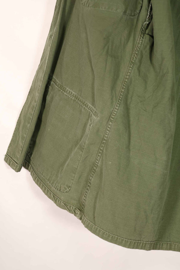 実物 1969年製 4th Model ジャングルファティーグ ジャケット 82空挺師団 S-R 中古品