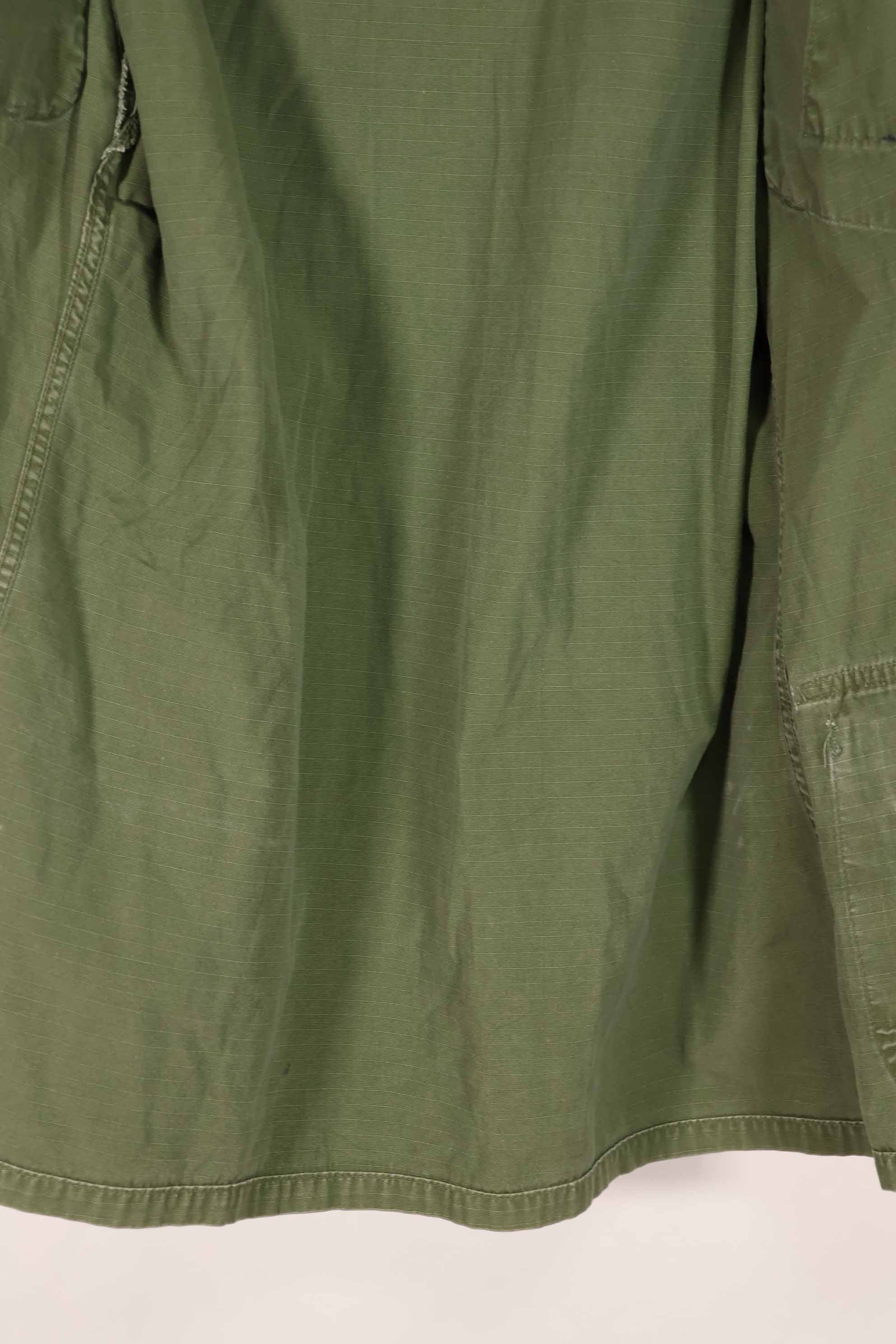 実物 1969年製 4th Model ジャングルファティーグ ジャケット 82空挺師団 S-R 中古品