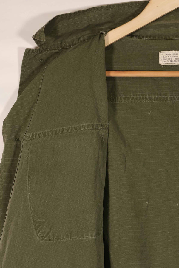 実物 1969年製 4th Model ジャングルファティーグ ジャケット M-R 中古品