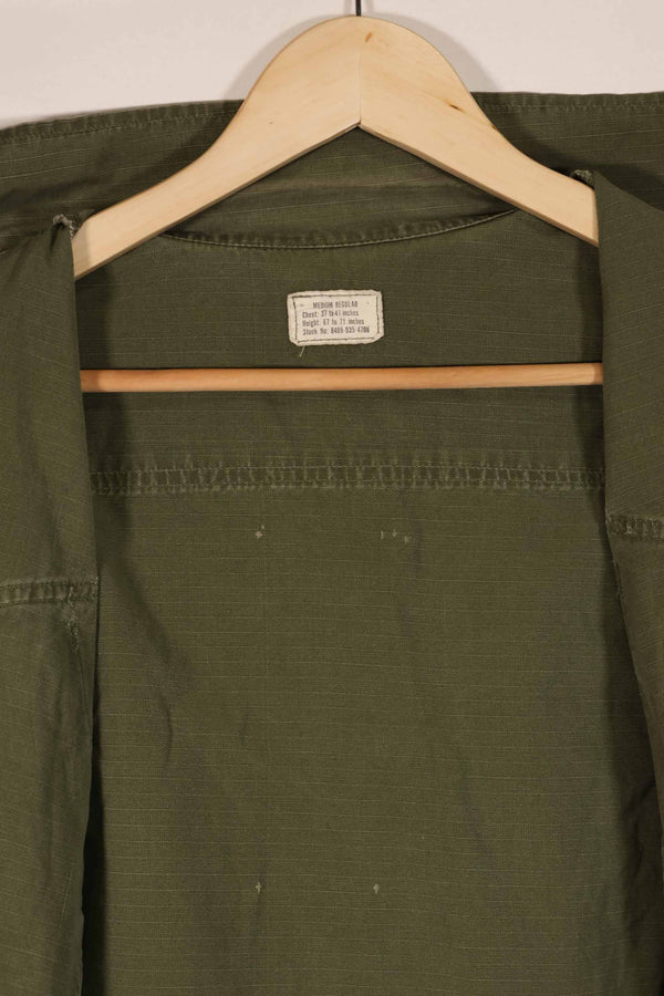 実物 1969年製 4th Model ジャングルファティーグ ジャケット M-R 中古品