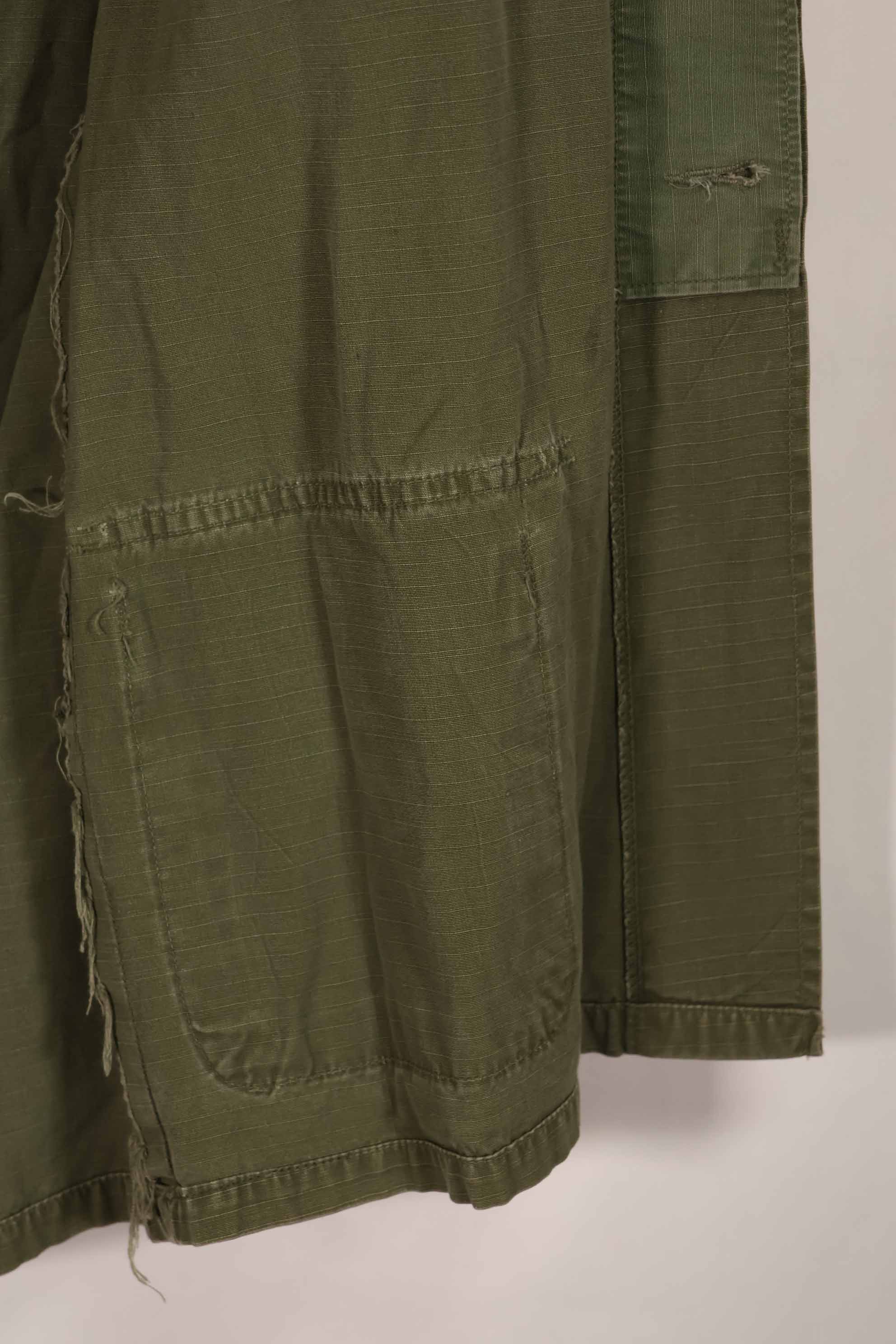 実物 1969年製 4th Model ジャングルファティーグ ジャケット M-R 中古品