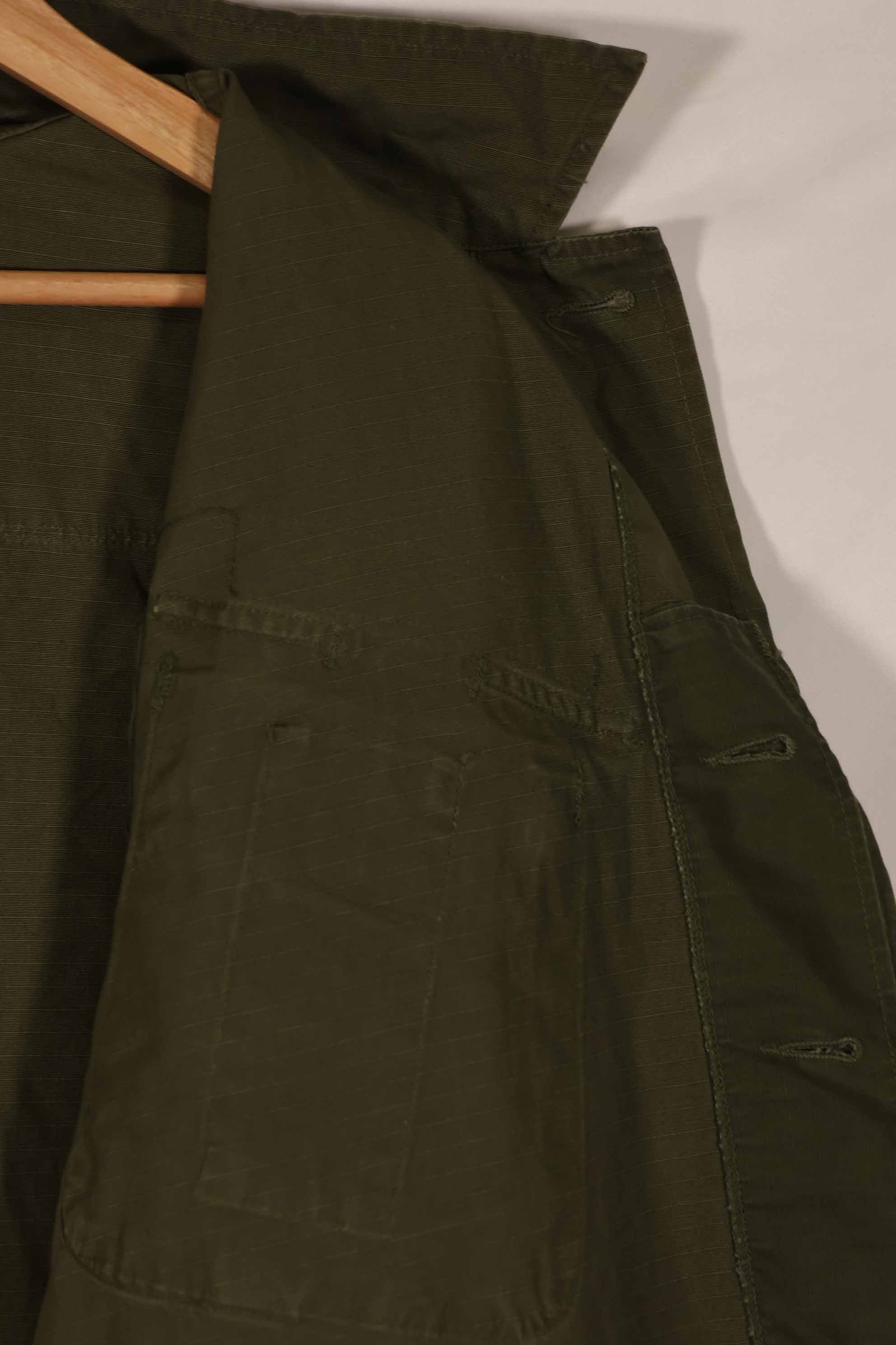 実物 1969年製 4th Model ジャングルファティーグ ジャケット S-R 中古品