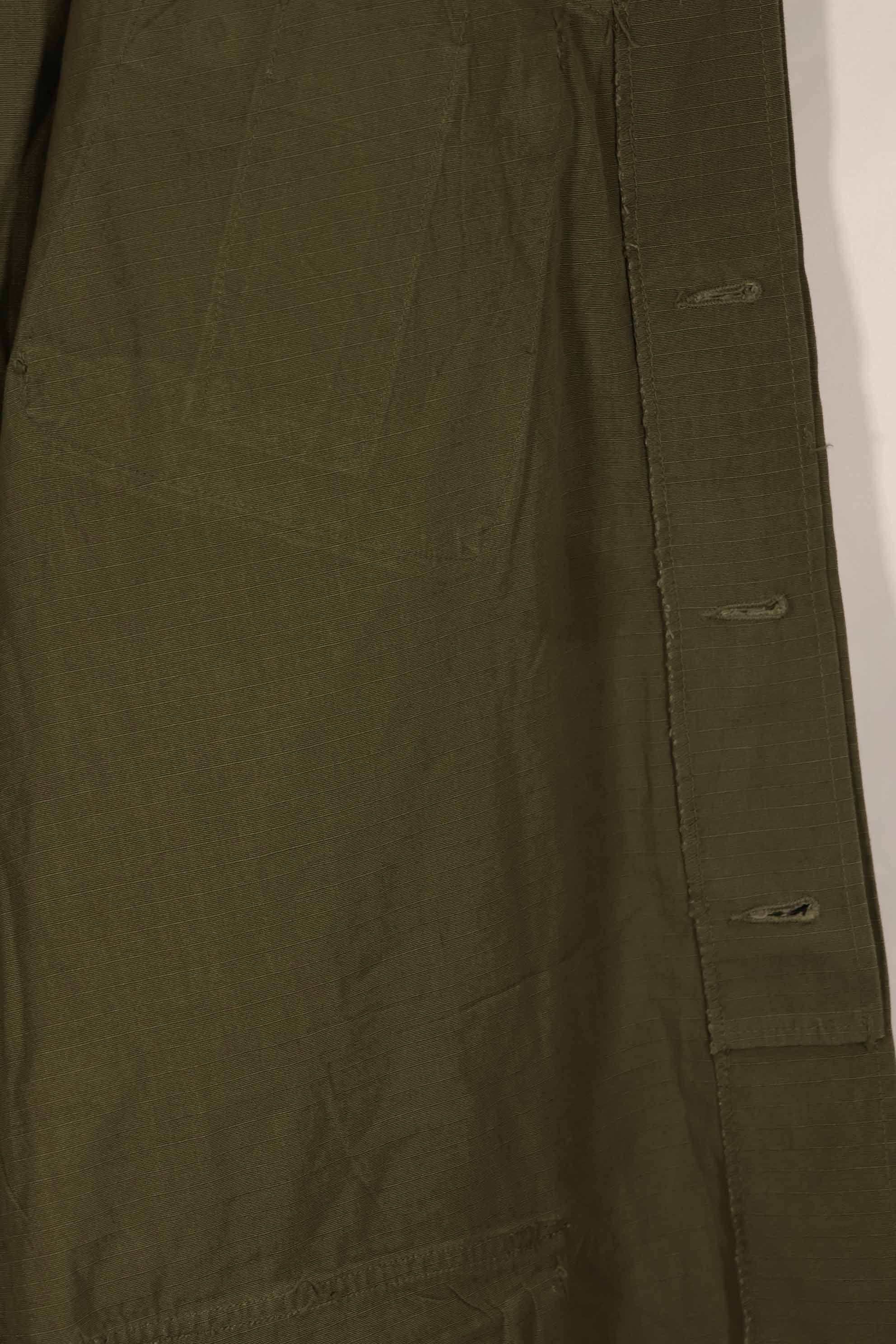 実物 1969年製 4th Model ジャングルファティーグ ジャケット L-L 陸軍パッチ付 中古品