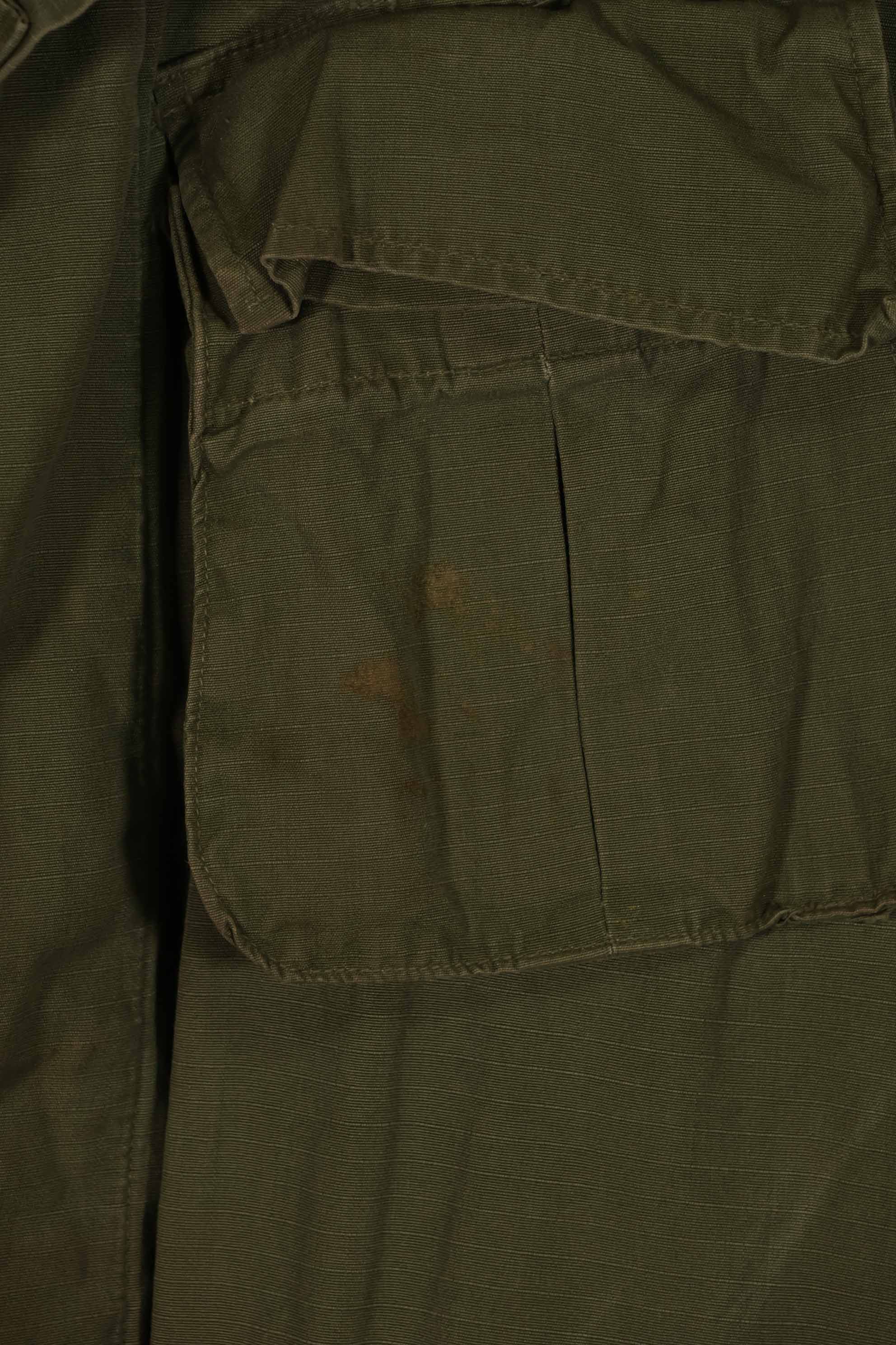 実物 1968年製 4th Model ジャングルファティーグ ジャケット S-R 中古品