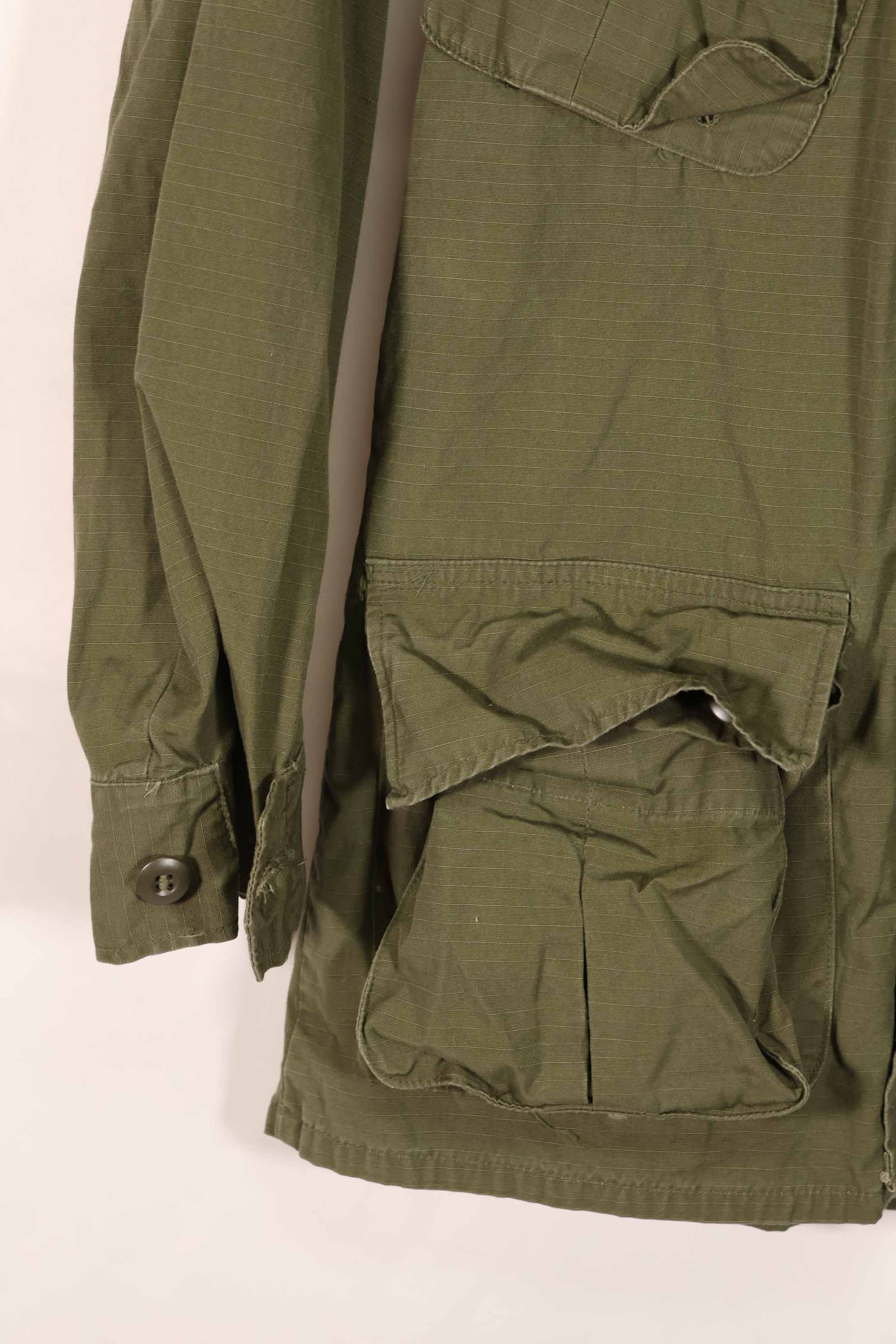 実物 4th Model ジャングルファティーグ ジャケット X-SMALL-REGULAR 中古品