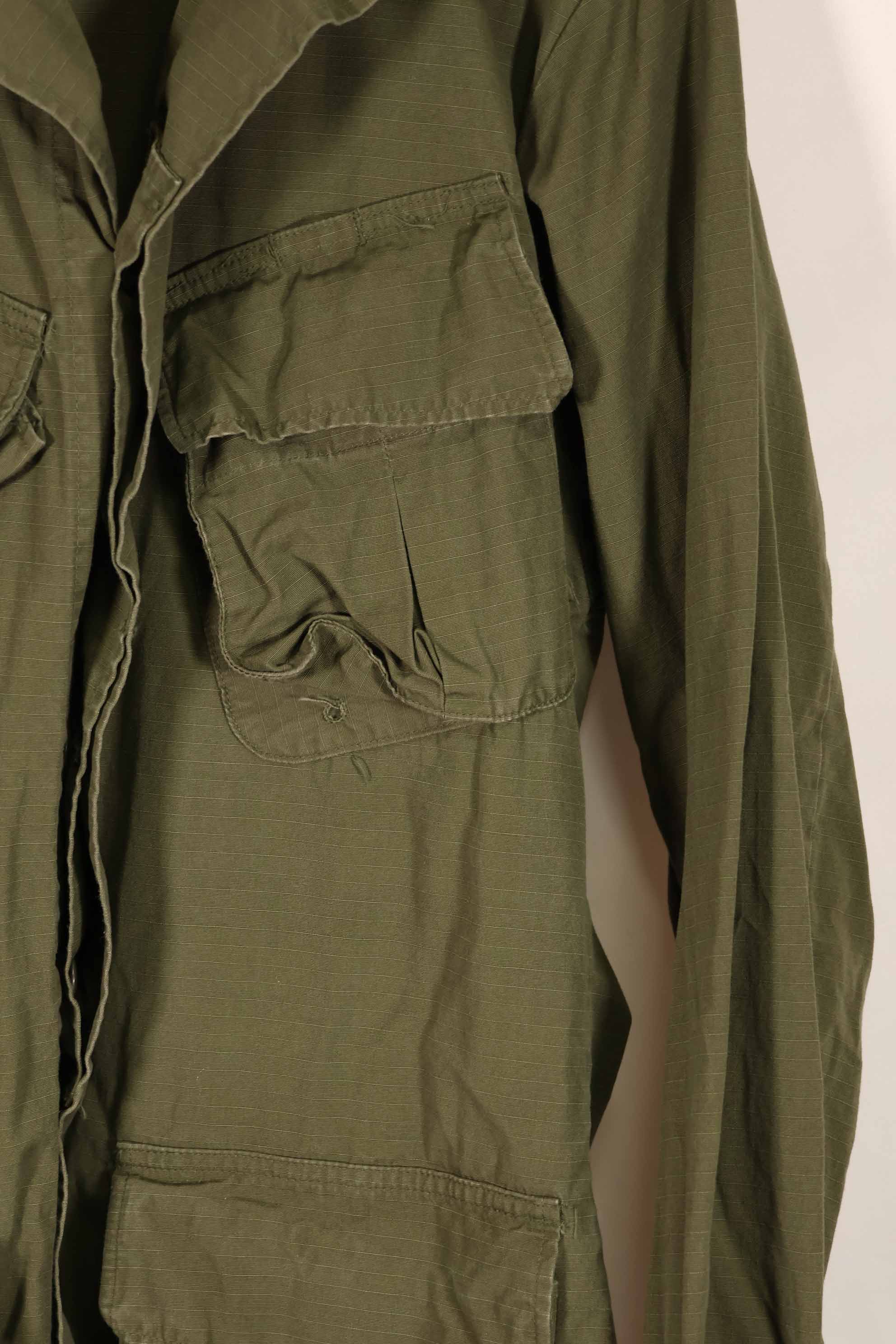 実物 4th Model ジャングルファティーグ ジャケット X-SMALL-REGULAR 中古品